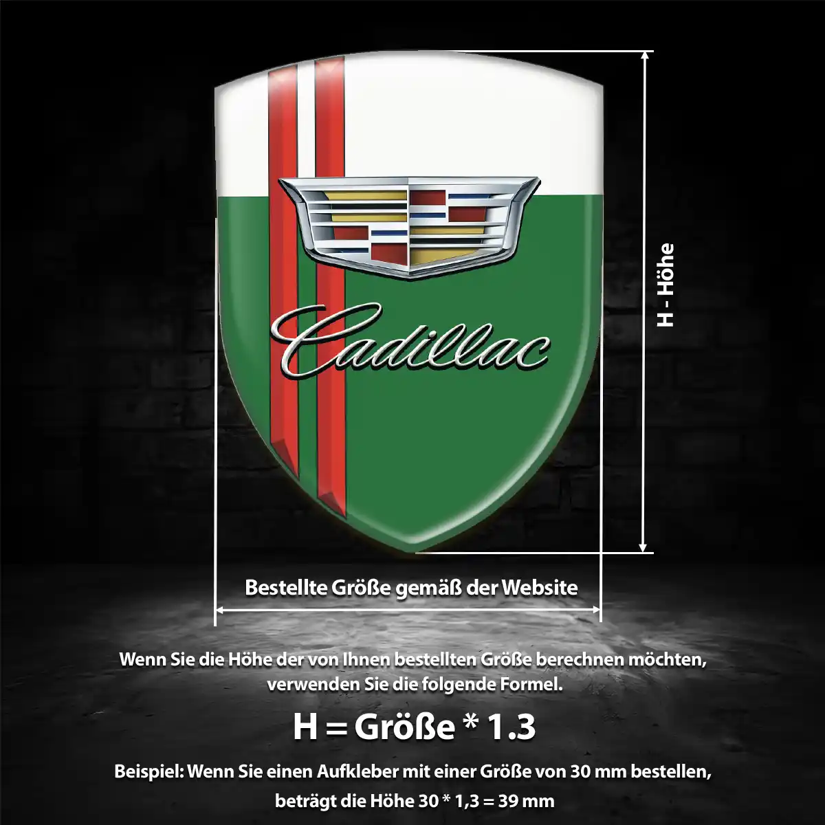 Cadillac Embleme Spitzenqualität