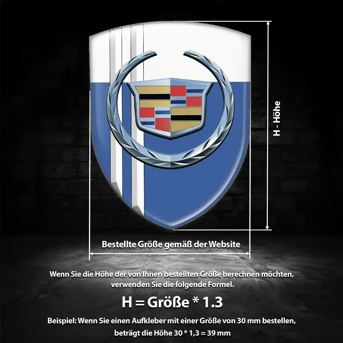 Cadillac Embleme Stilvolles Design