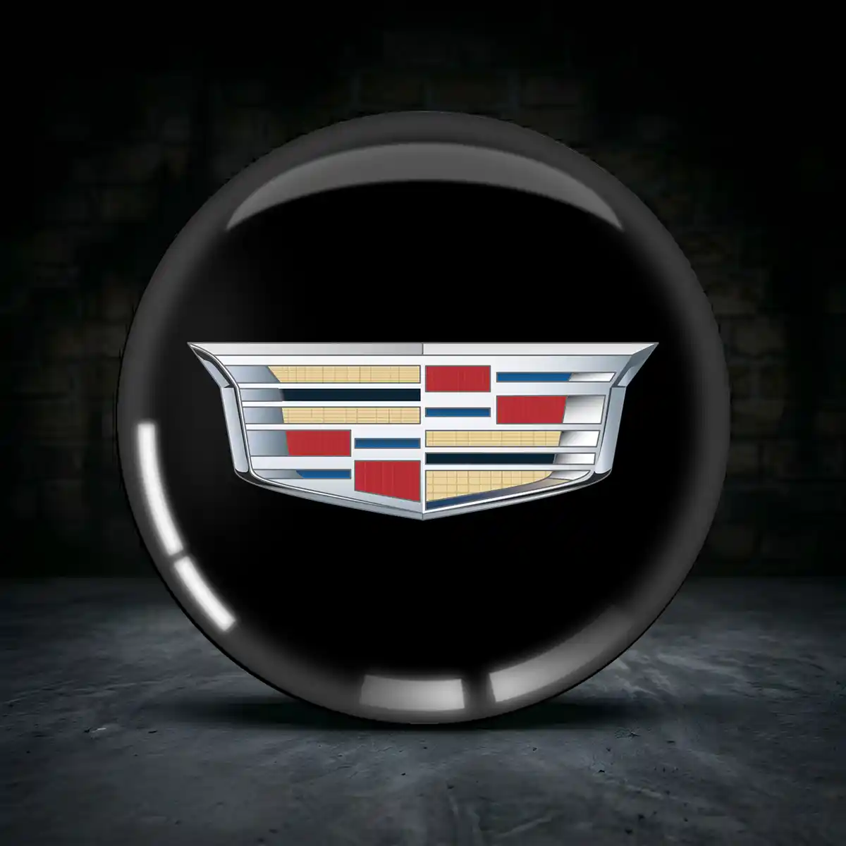 Cadillac Epoxidharz Embleme Hochwertiges Harz
