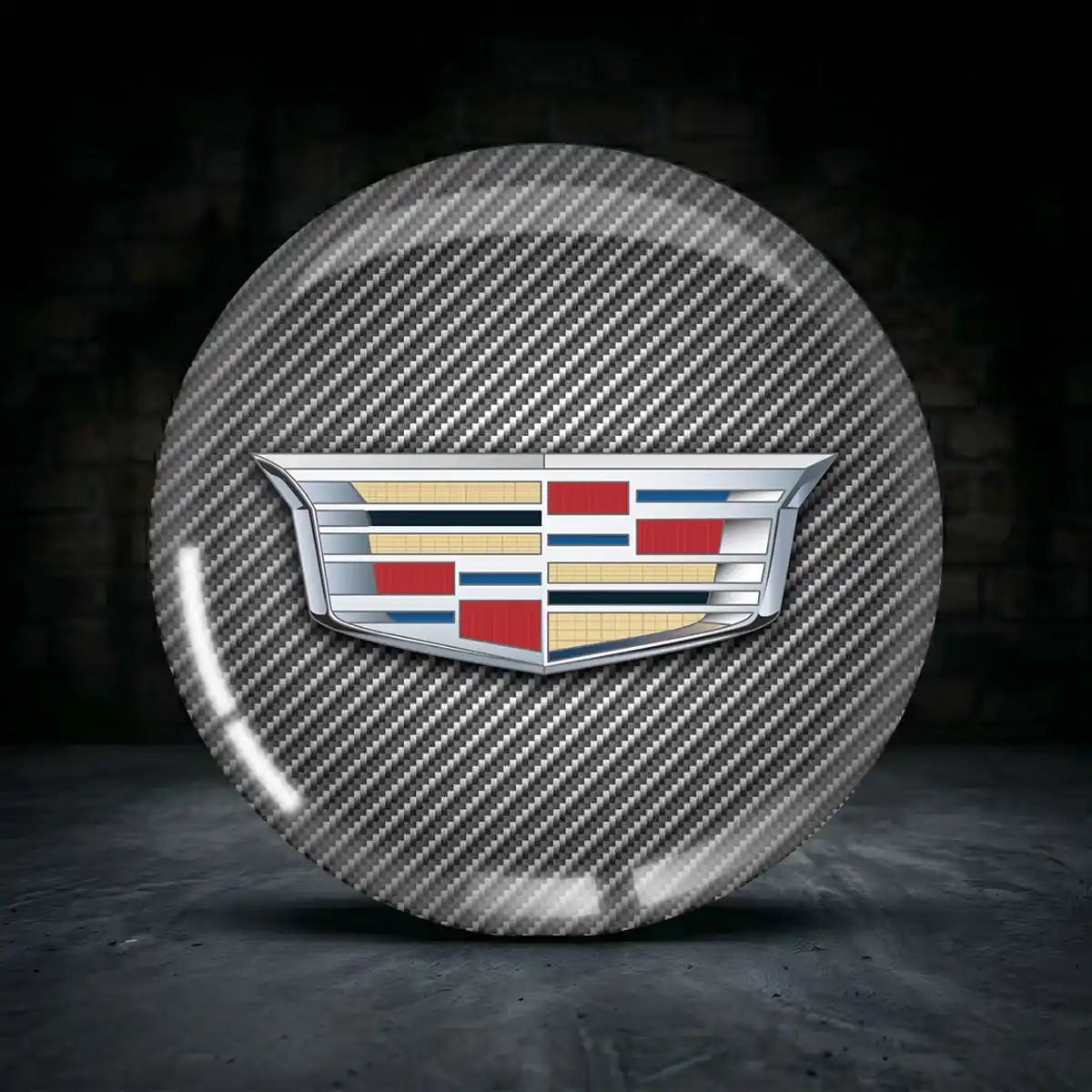 Cadillac Epoxidharz Embleme Luxus-Edition