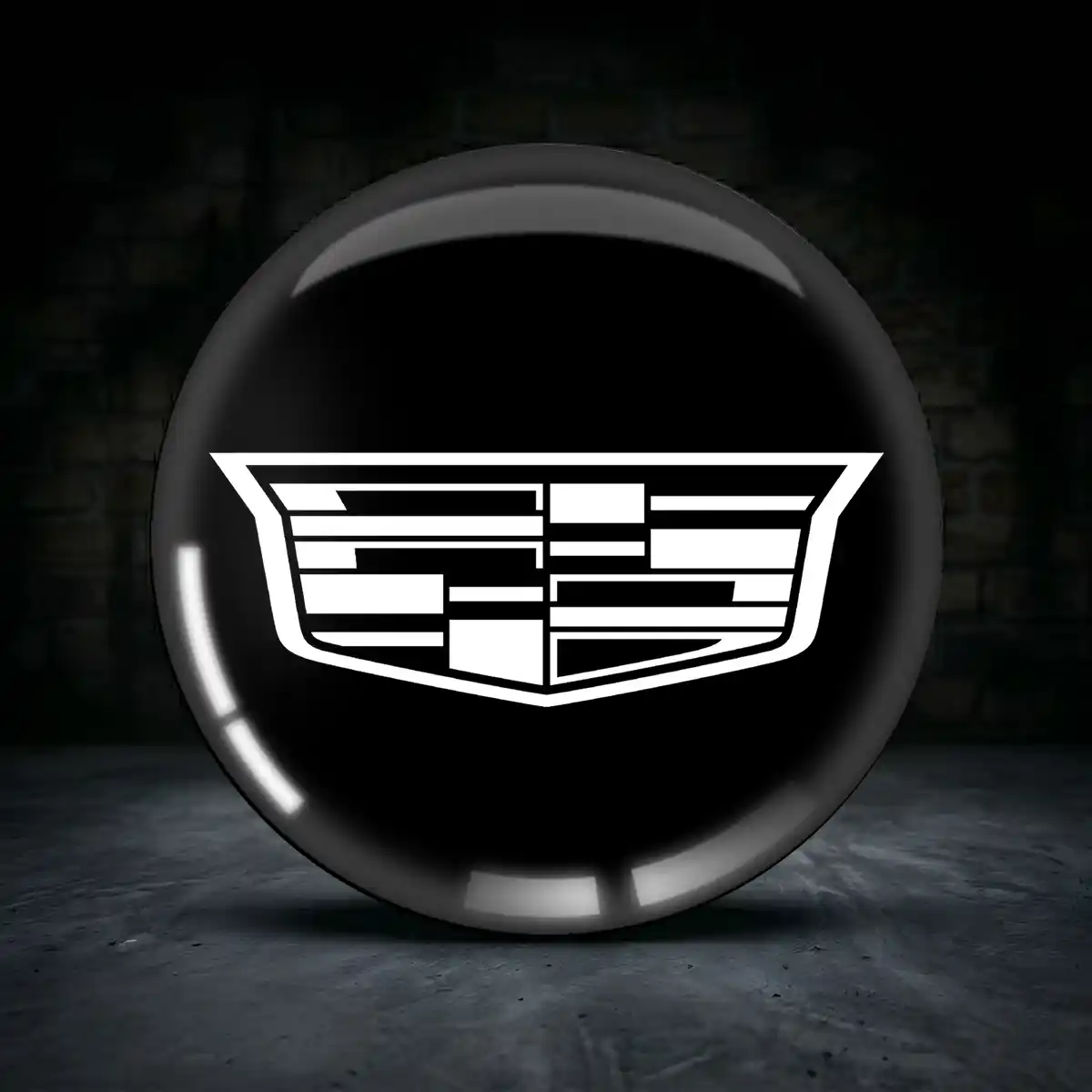 Cadillac Felgenemblem Aufkleber Hohe Qualität