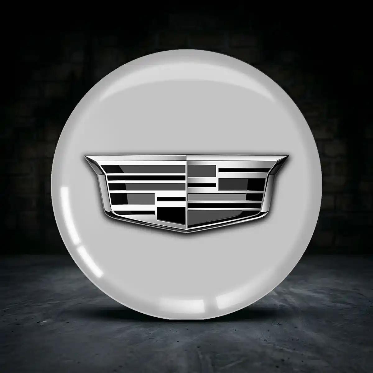 Cadillac Rad Mitte Aufkleber Radkappen Limitierte Auflage
