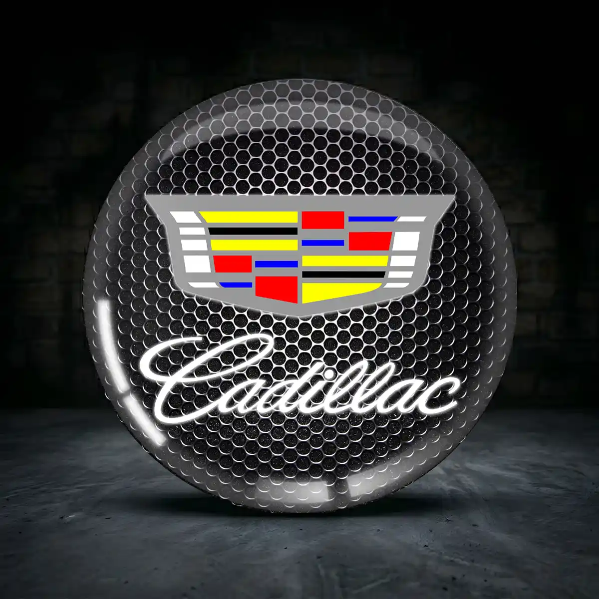 Cadillac Rad Mitte Aufkleber Radkappen Luxus-Edition
