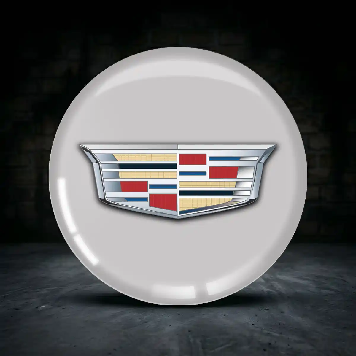 Cadillac Rad Mitte Aufkleber Radkappen Premium-Edition