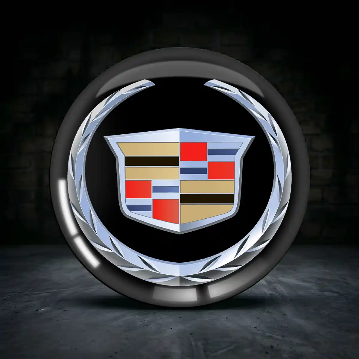 Cadillac Radkappen Aufkleber Hohe Qualität