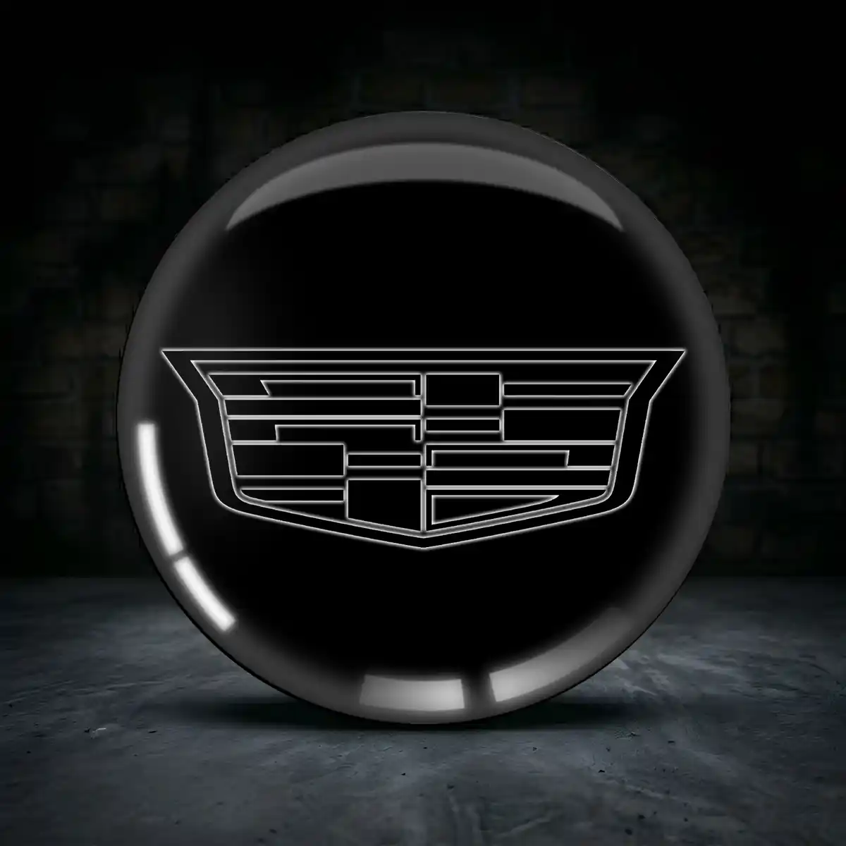Cadillac Radmitte Aufkleber Luxus-Edition