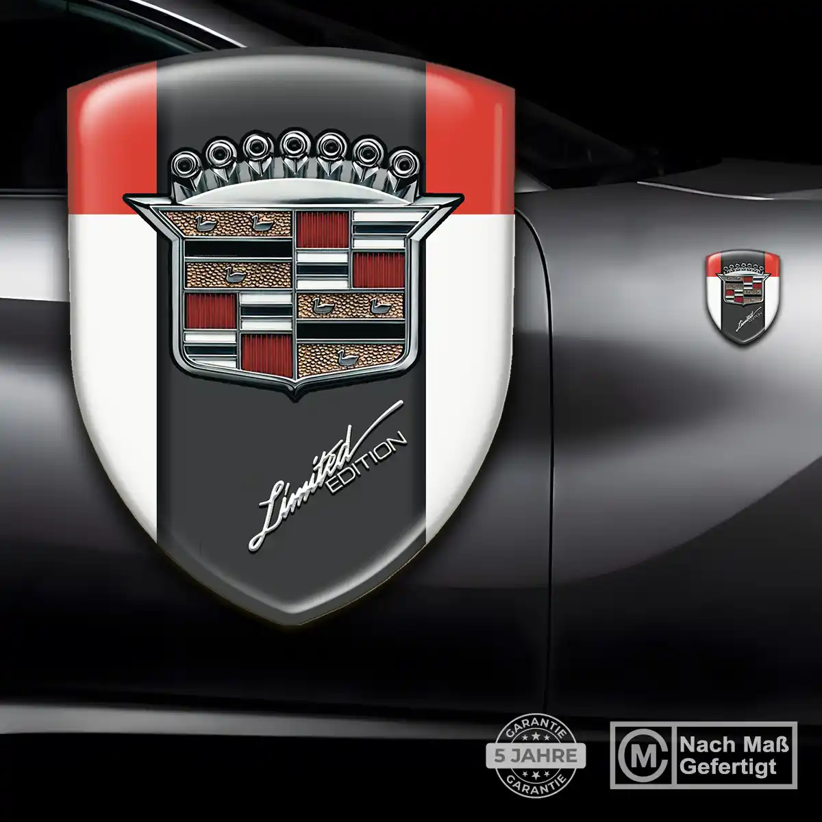 Cadillac Silikon Aufkleber Anspruchsvolles Design