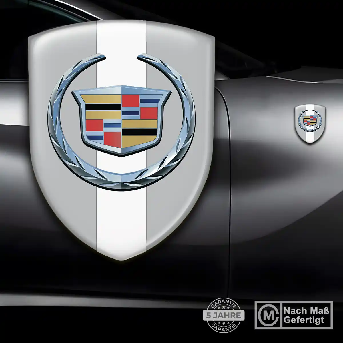 Cadillac Silikon Aufkleber Auto Anspruchsvolles Design