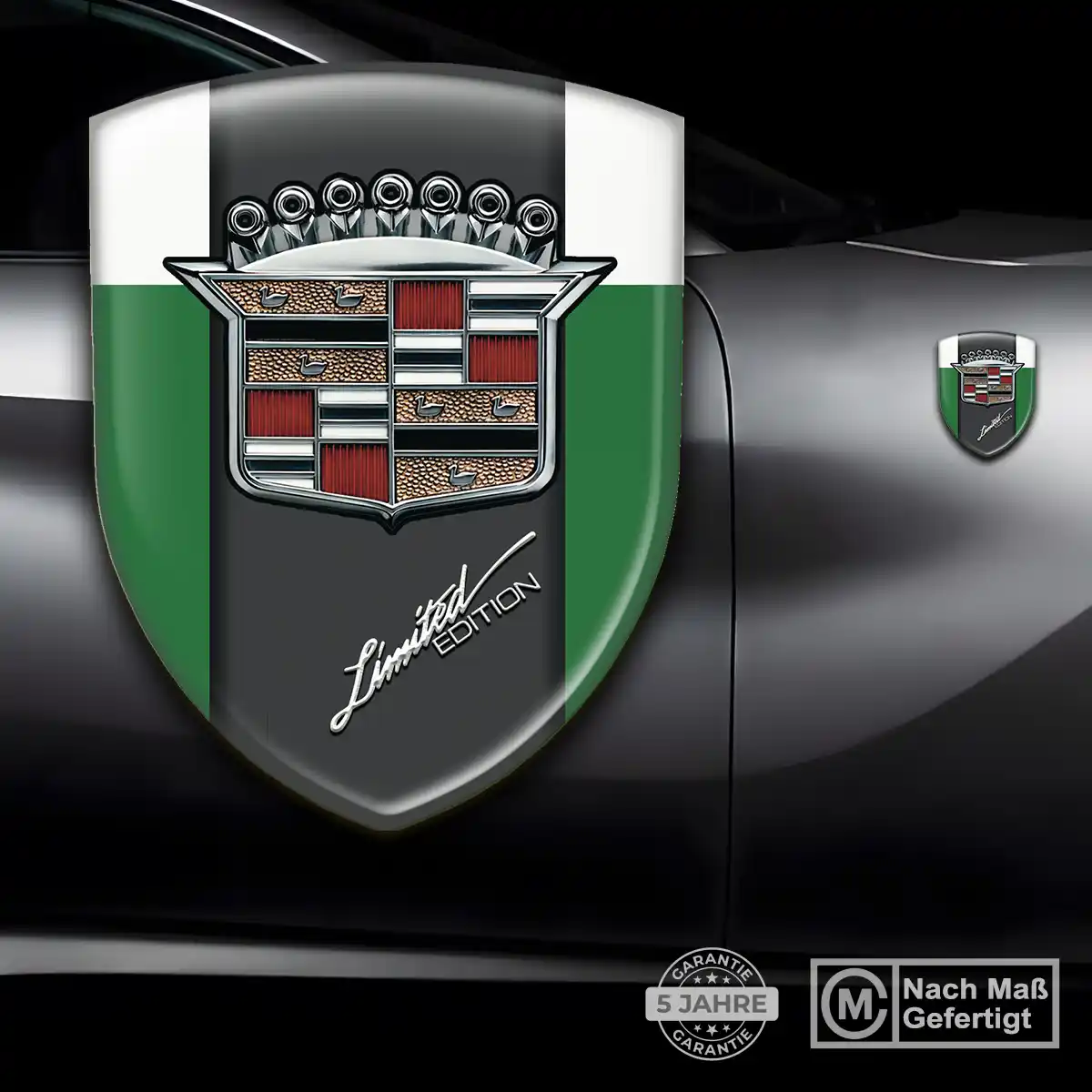 Cadillac Silikon Aufkleber Auto Überzeugende Qualität