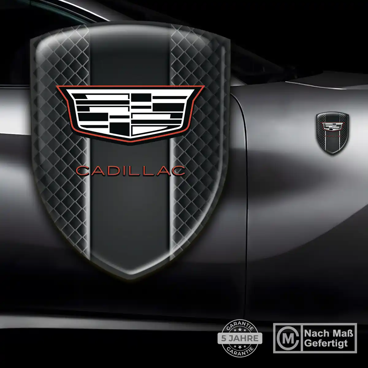 Cadillac Silikon Aufkleber Auto Erstklassige Qualität