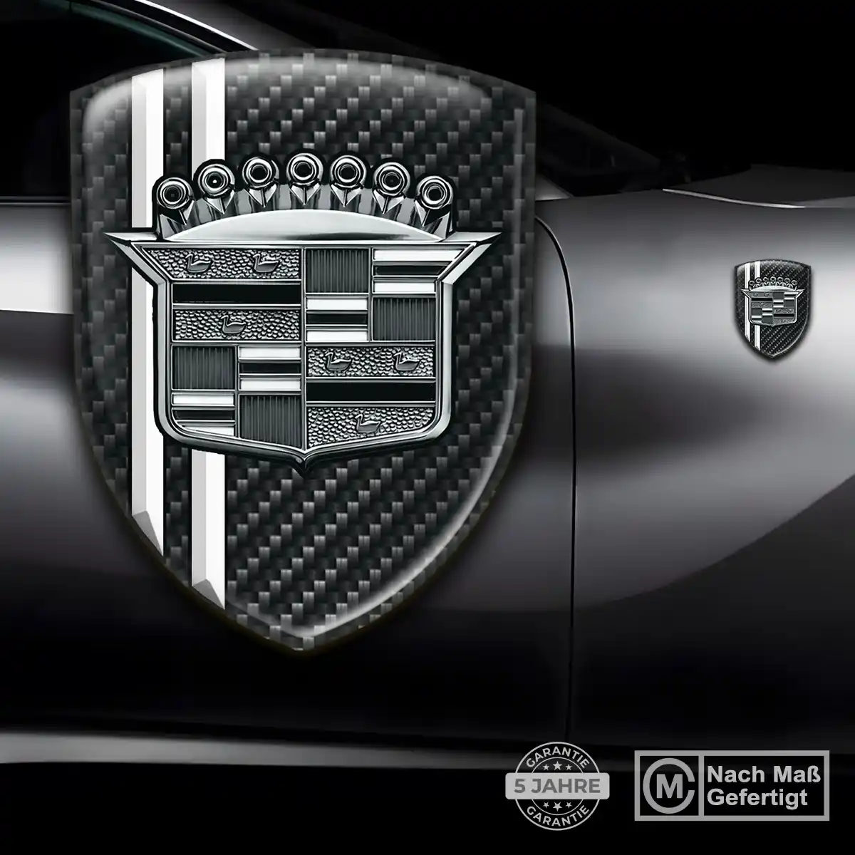 Cadillac Silikon Aufkleber Auto Exterieurdesign