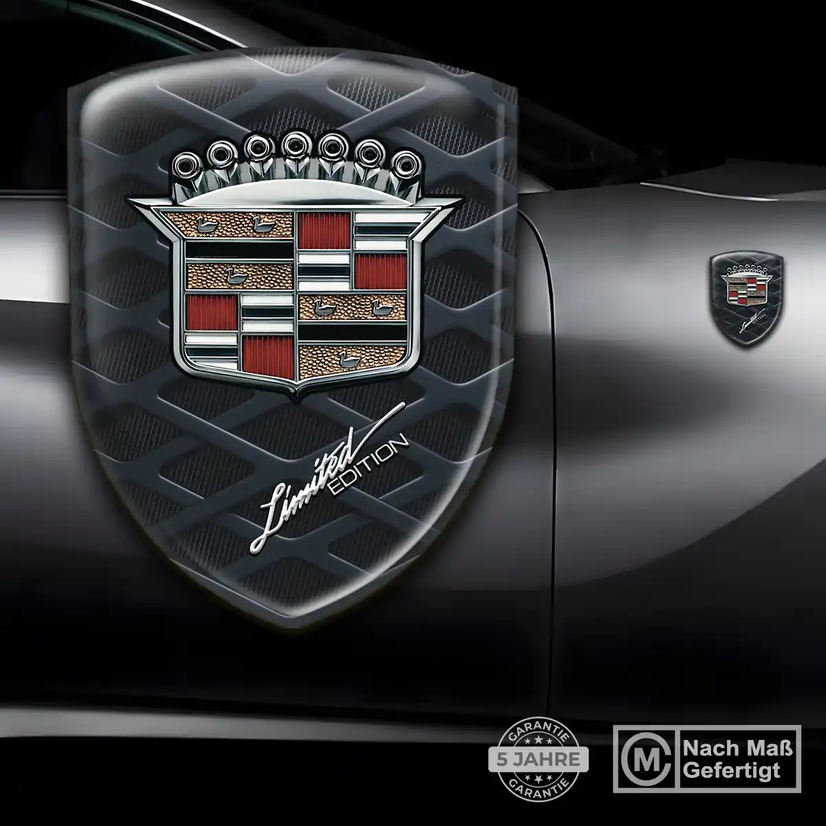 Cadillac Silikon Aufkleber Auto Höchste Qualität