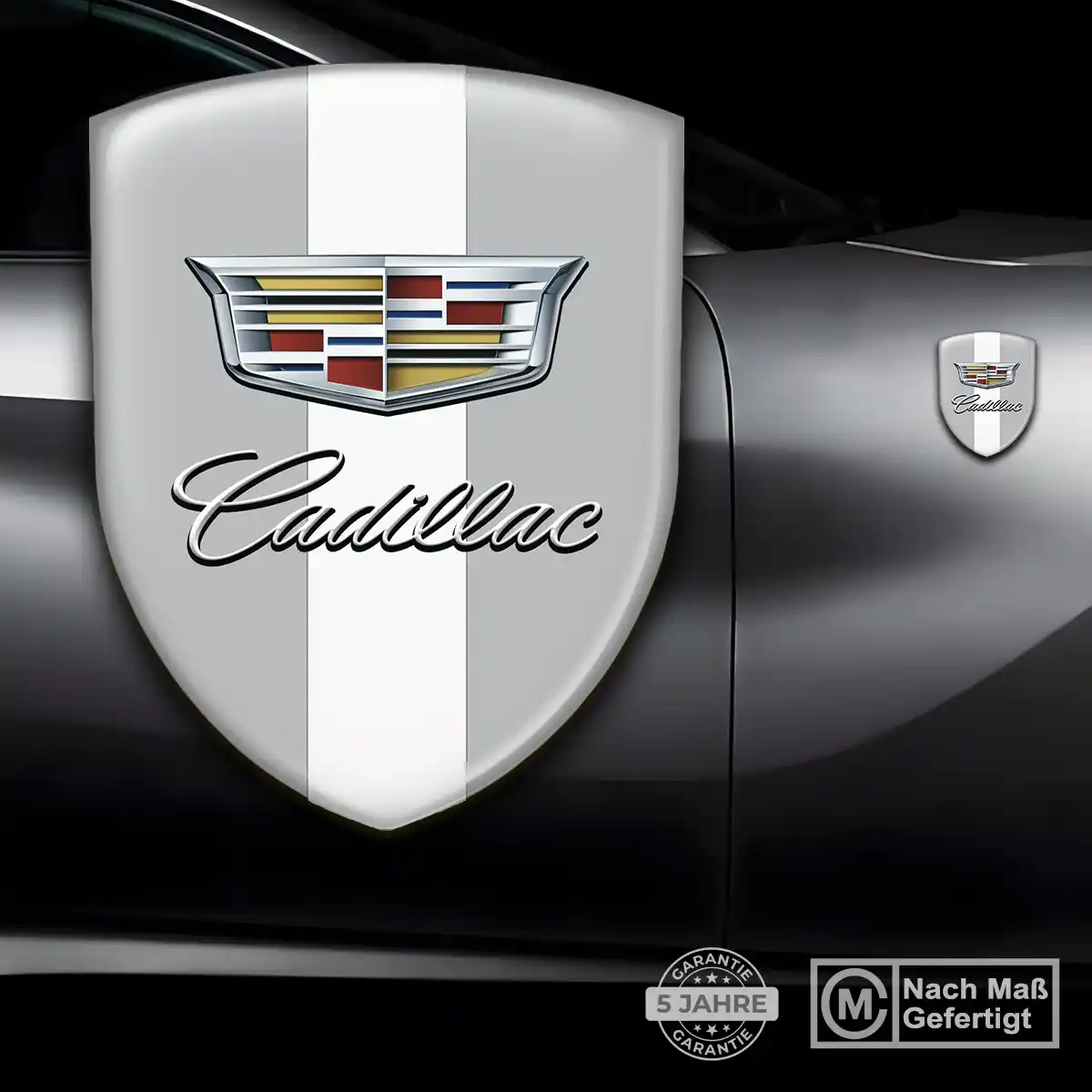 Cadillac Silikon Aufkleber Auto Hohe Qualität