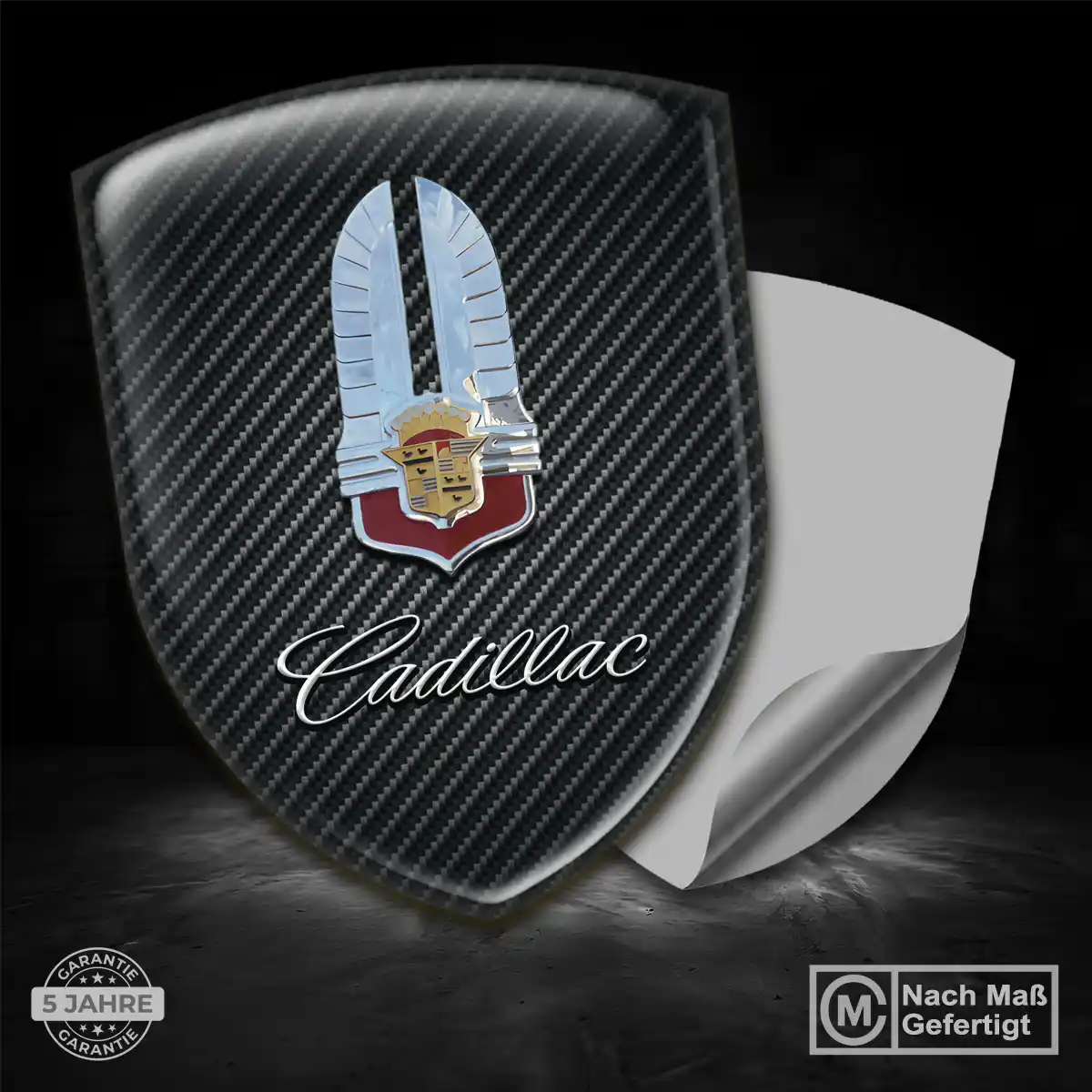 Cadillac Silikon Aufkleber Auto Limitierte Auflage