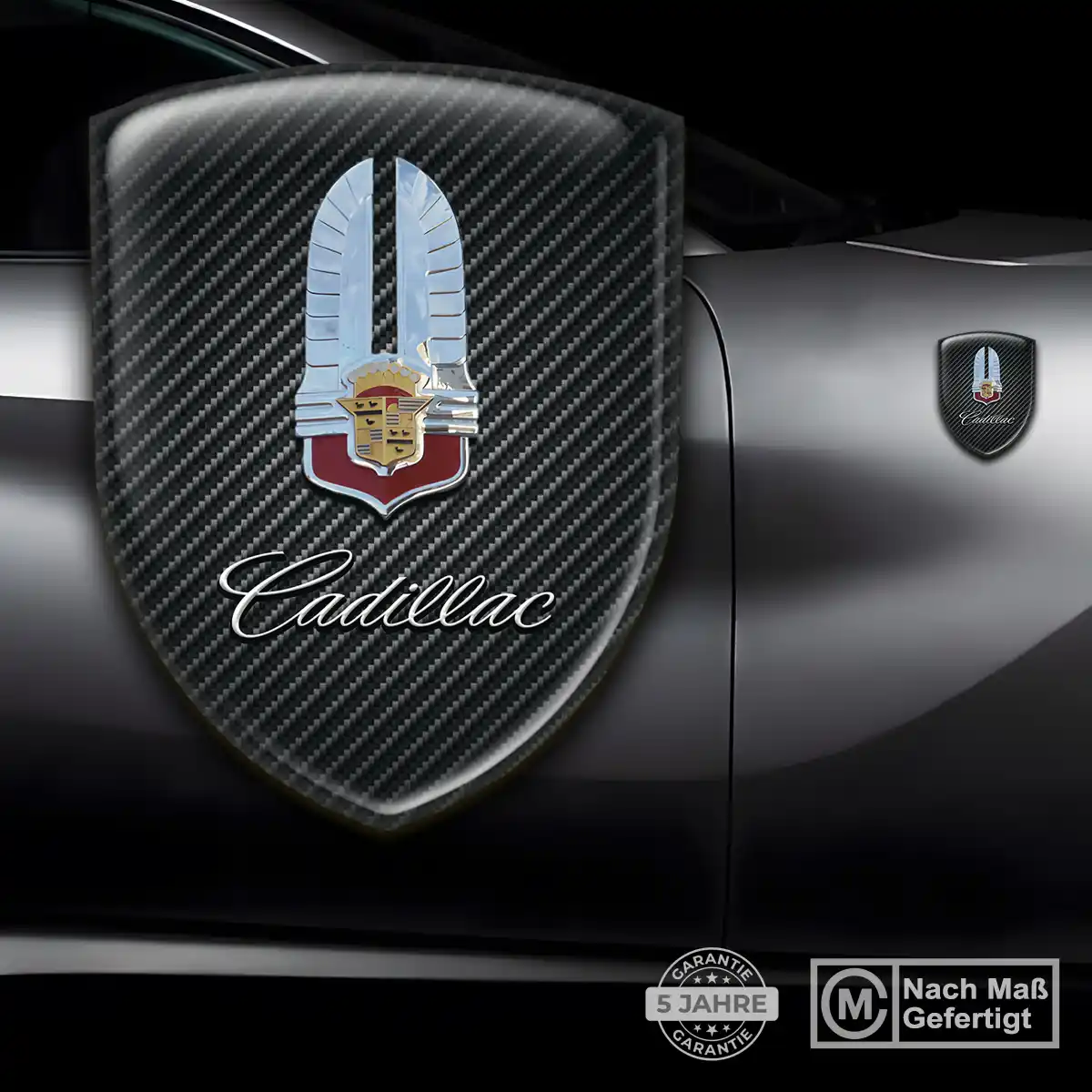 Cadillac Silikon Aufkleber Auto Limitierte Auflage