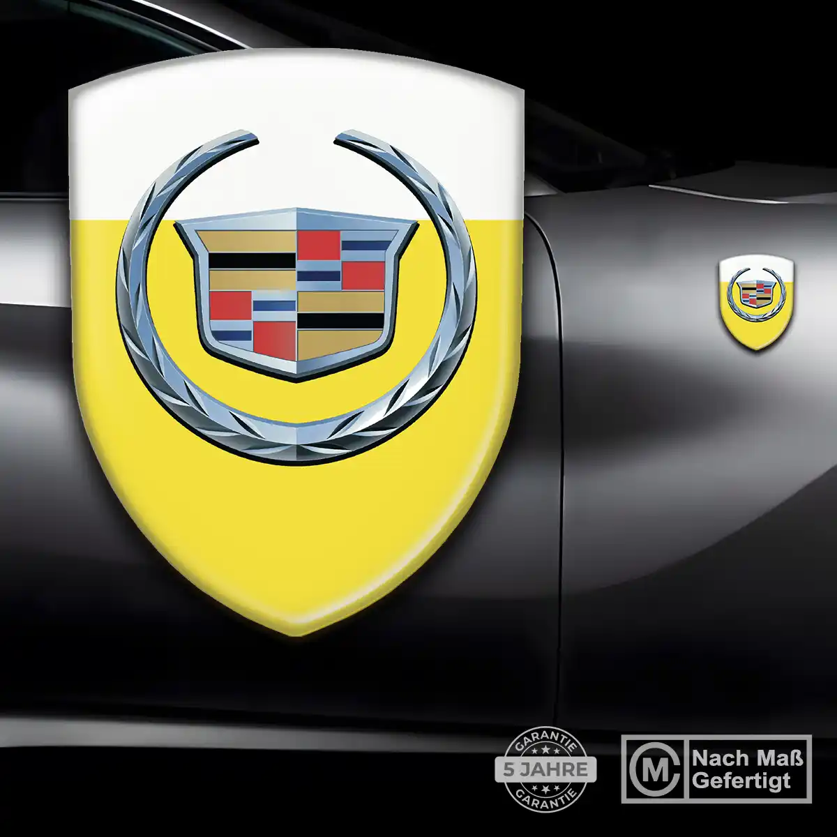 Cadillac Silikon Aufkleber Auto Modernes Design