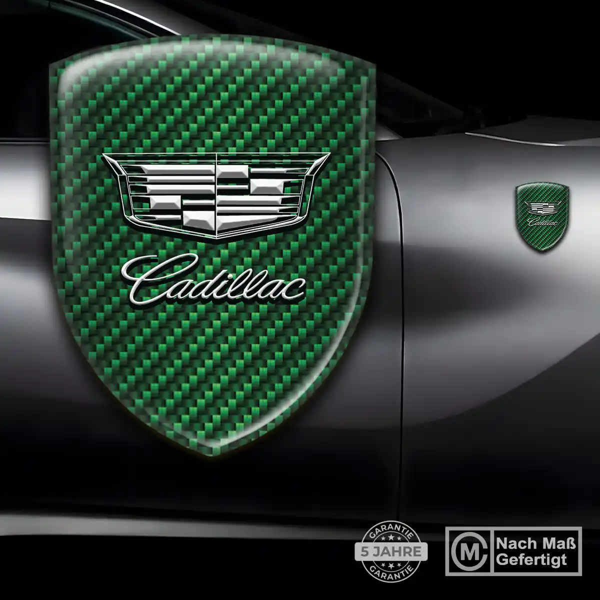 Cadillac Silikon Aufkleber Auto Premium-Edition