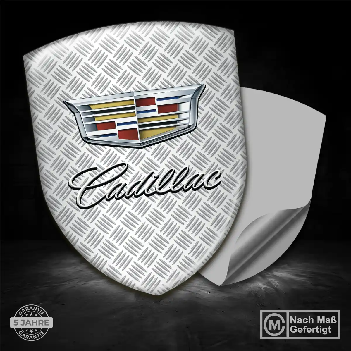 Cadillac Silikon Aufkleber Auto Premiumqualität