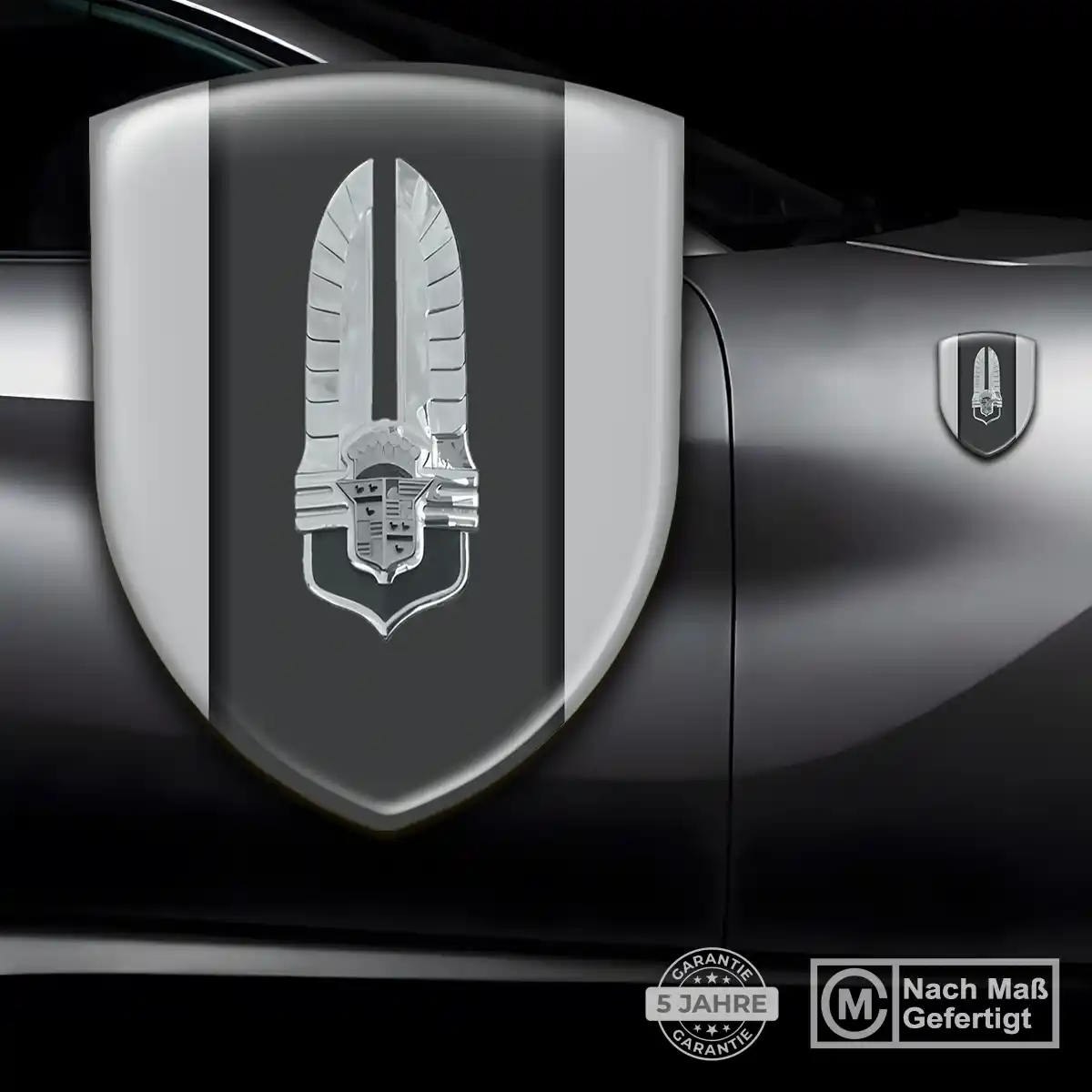Cadillac Silikon Aufkleber Embleme Anspruchsvolles Design