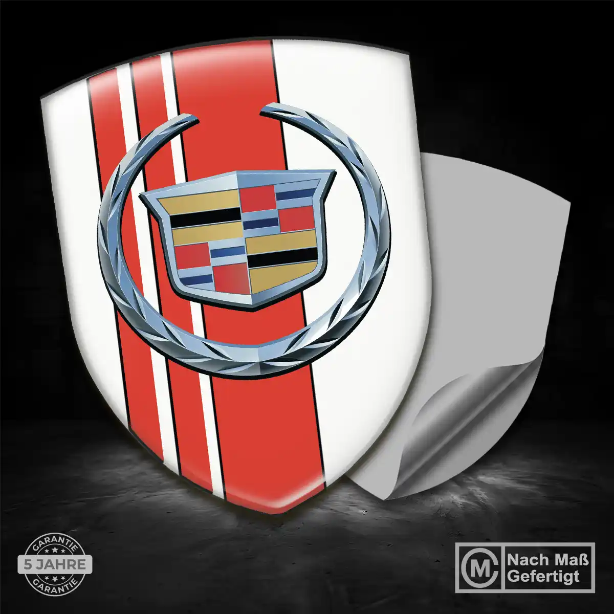 Cadillac Silikon Aufkleber Embleme Auto Exterieurdesign
