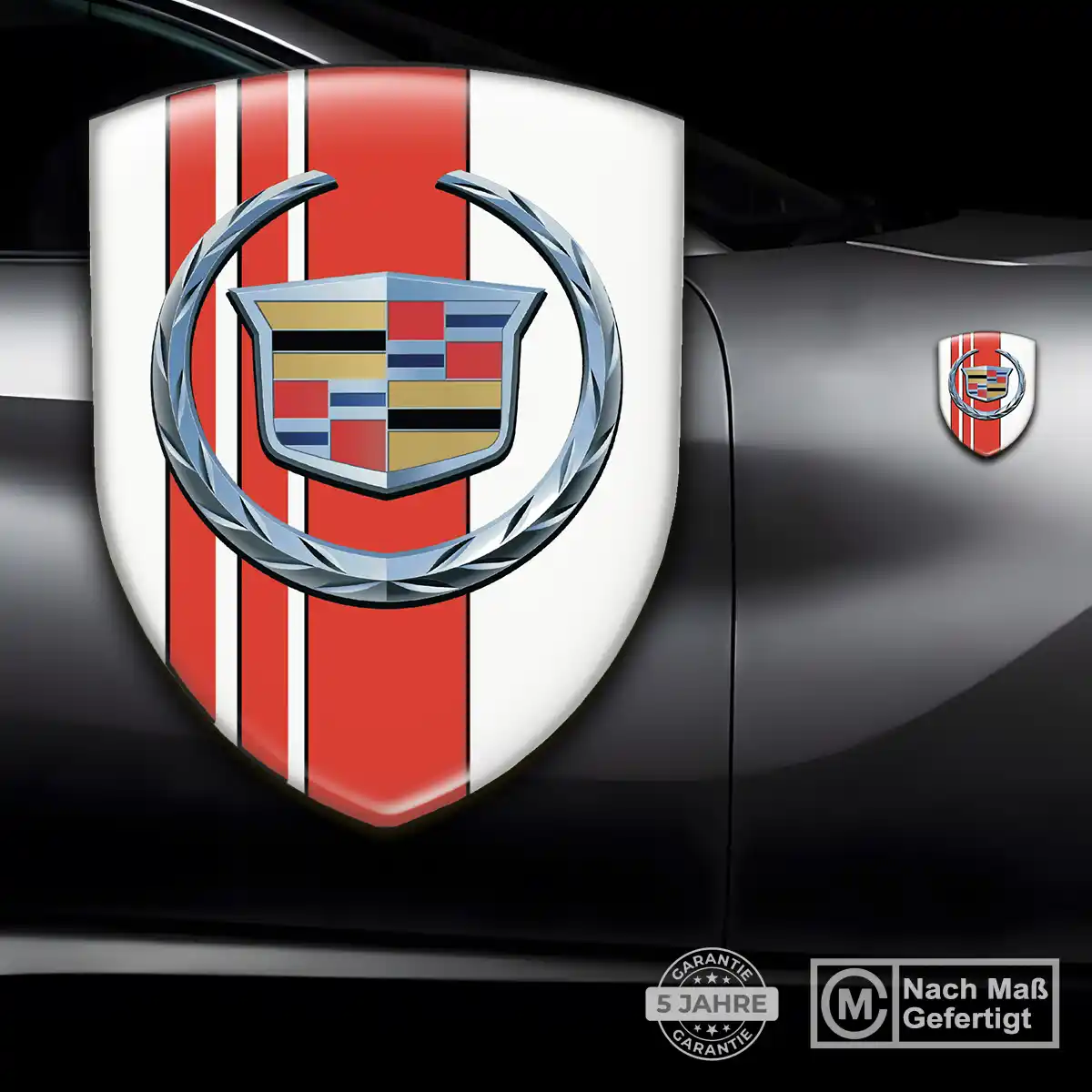 Cadillac Silikon Aufkleber Embleme Auto Exterieurdesign