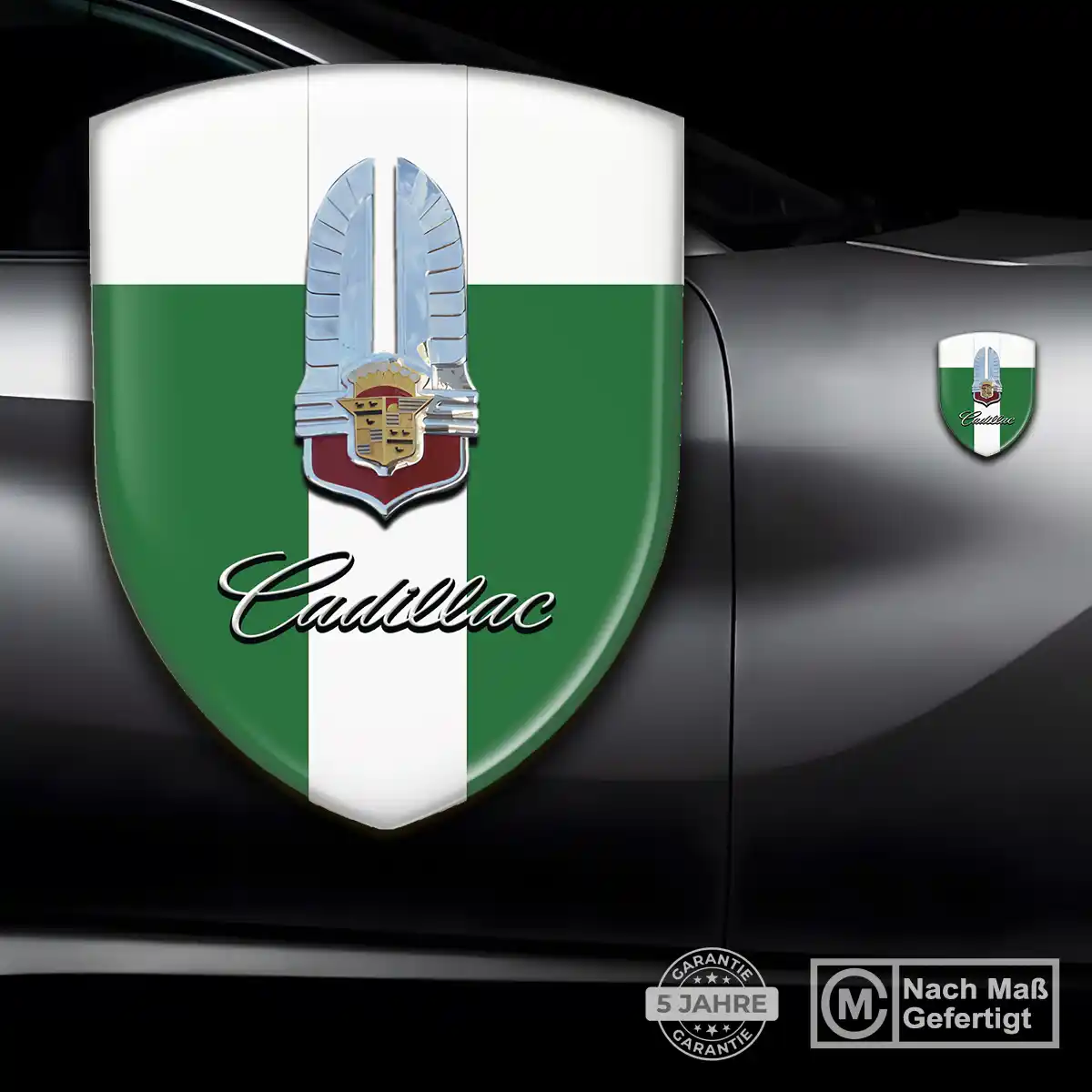 Cadillac Silikon Aufkleber Embleme Auto Höchste Qualität