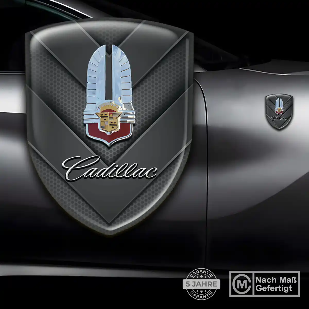Cadillac Silikon Aufkleber Embleme Auto Luxus-Edition