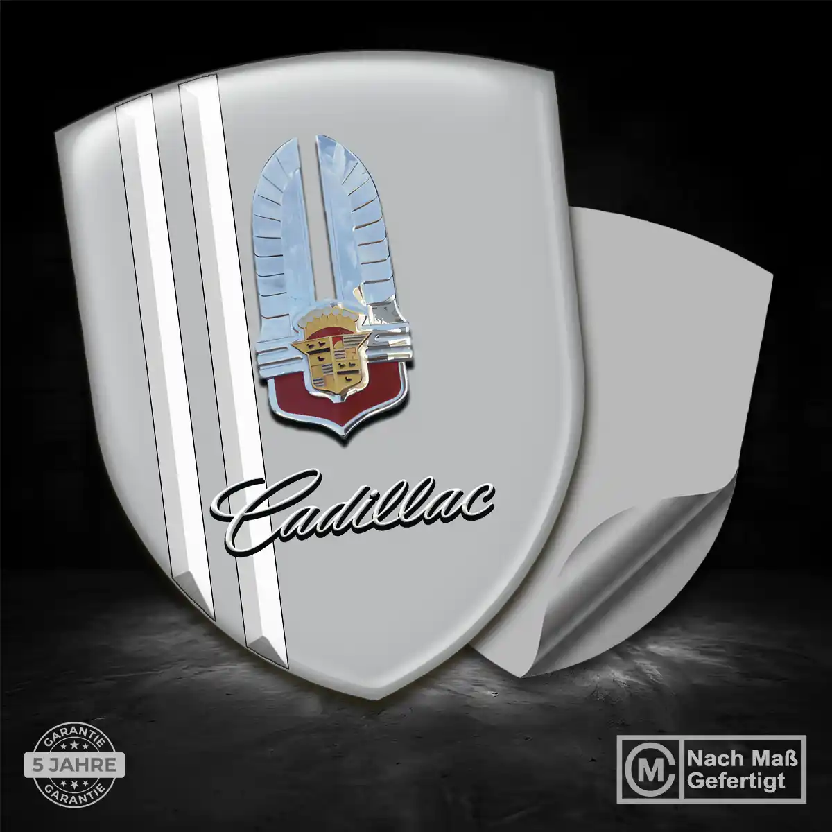 Cadillac Silikon Aufkleber Embleme Auto Modernes Design
