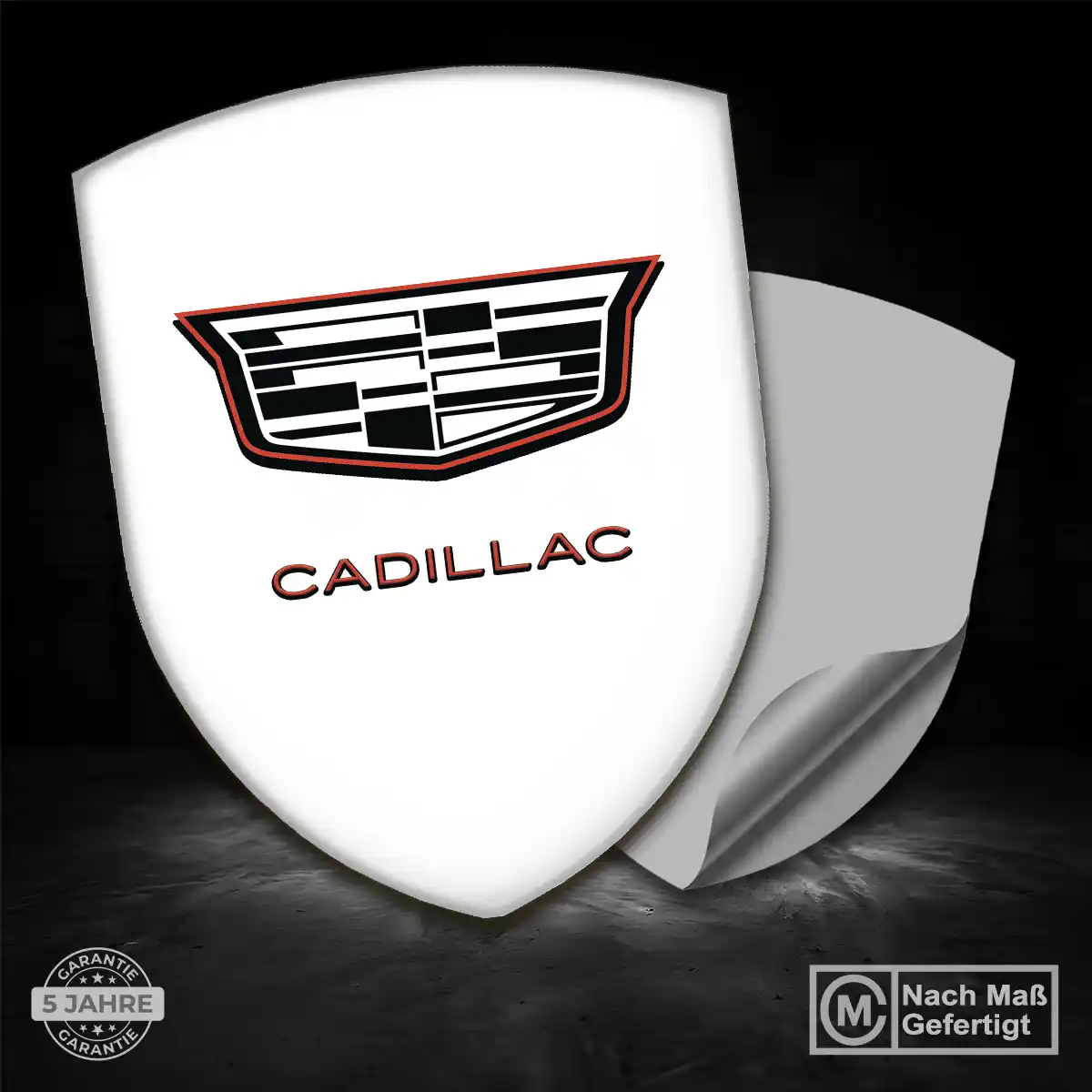 Cadillac Silikon Aufkleber Embleme Überzeugende Qualität