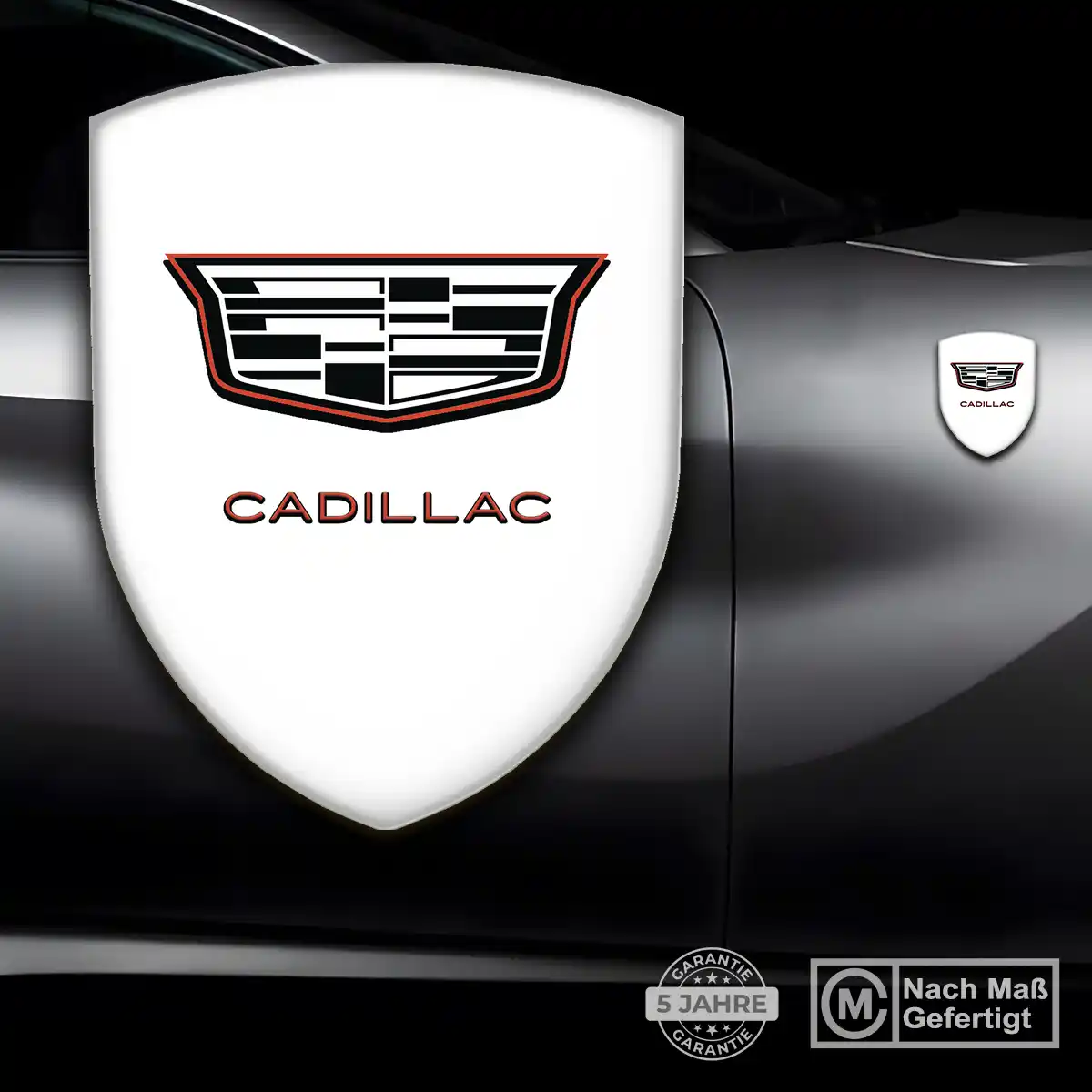 Cadillac Silikon Aufkleber Embleme Überzeugende Qualität