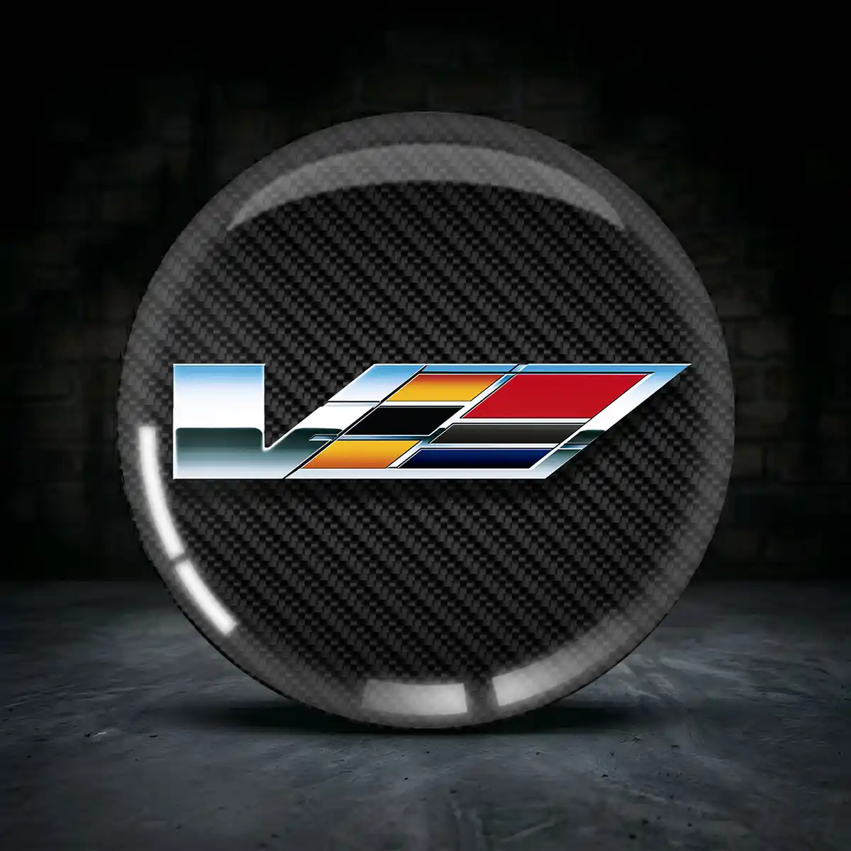 Cadillac Silikon Aufkleber Embleme Hohe Qualität