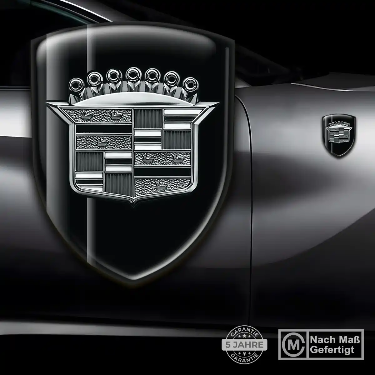 Cadillac Silikon Aufkleber Erstklassige Qualität