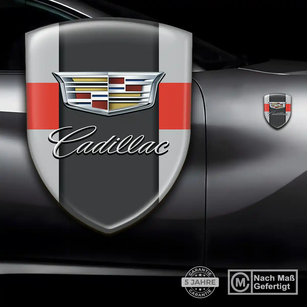 Cadillac Silikon Aufkleber Exterieurdesign