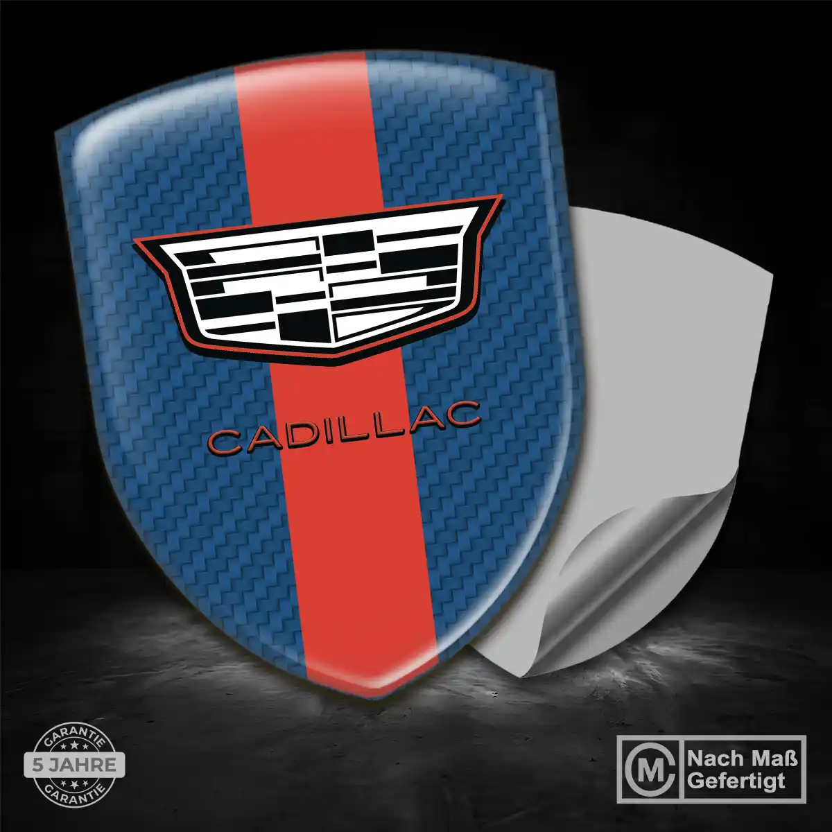 Cadillac Silikon Aufkleber Hohe Qualität