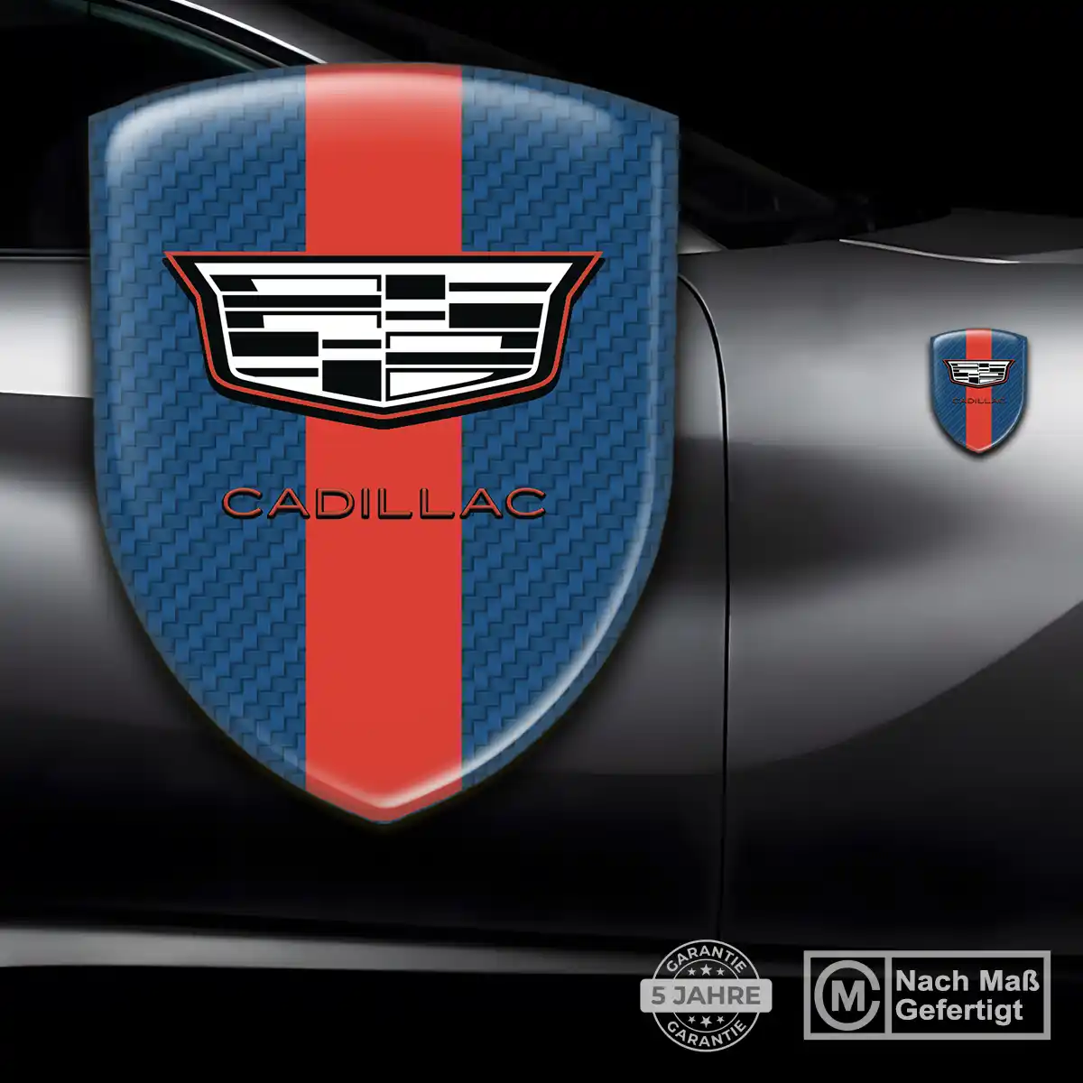 Cadillac Silikon Aufkleber Hohe Qualität