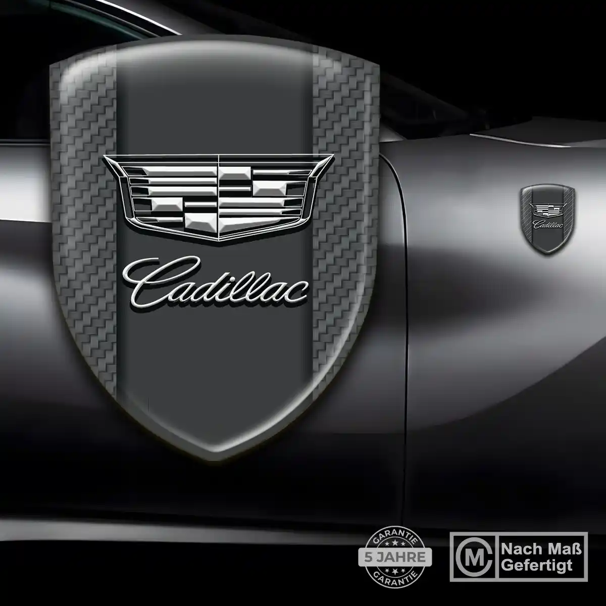 Cadillac Silikon Aufkleber Interieurdesign