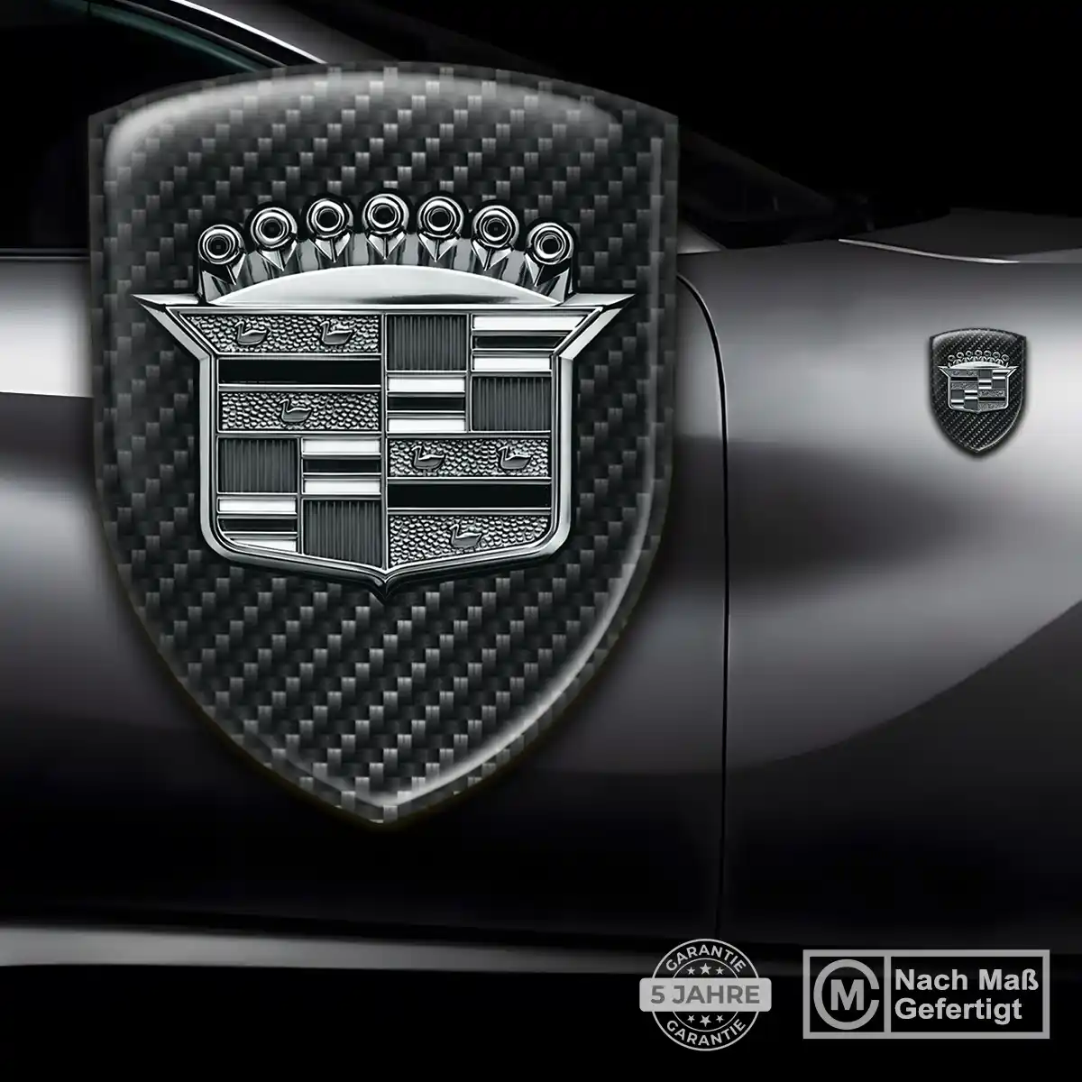 Cadillac Silikon Aufkleber Premium-Edition