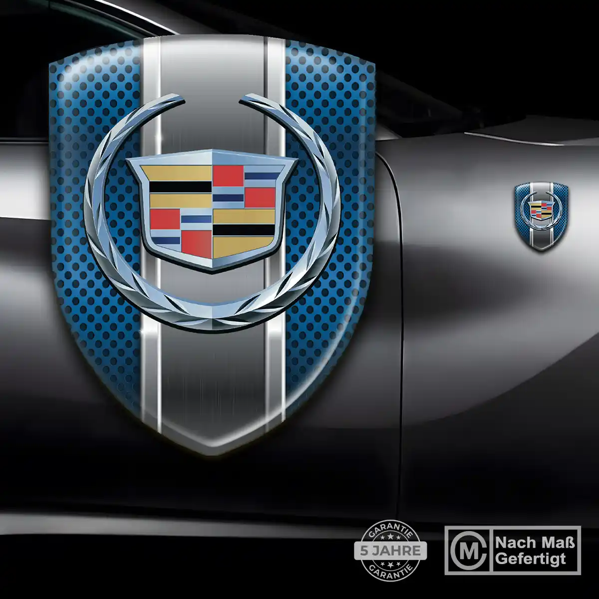 Cadillac Silikon Aufkleber Verlässliche Qualität