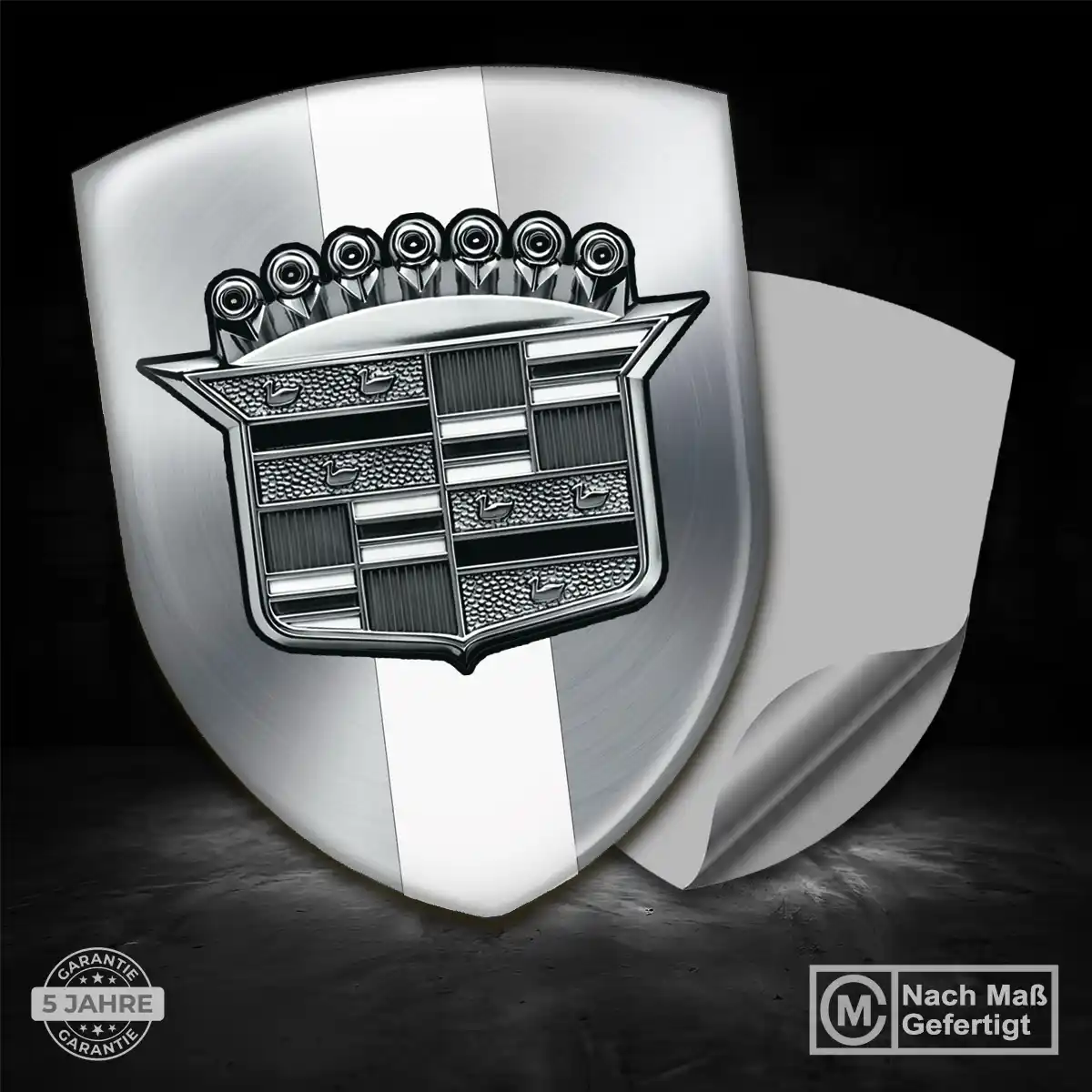 Cadillac Silikon Aufkleber Wappen Auto Höchste Qualität