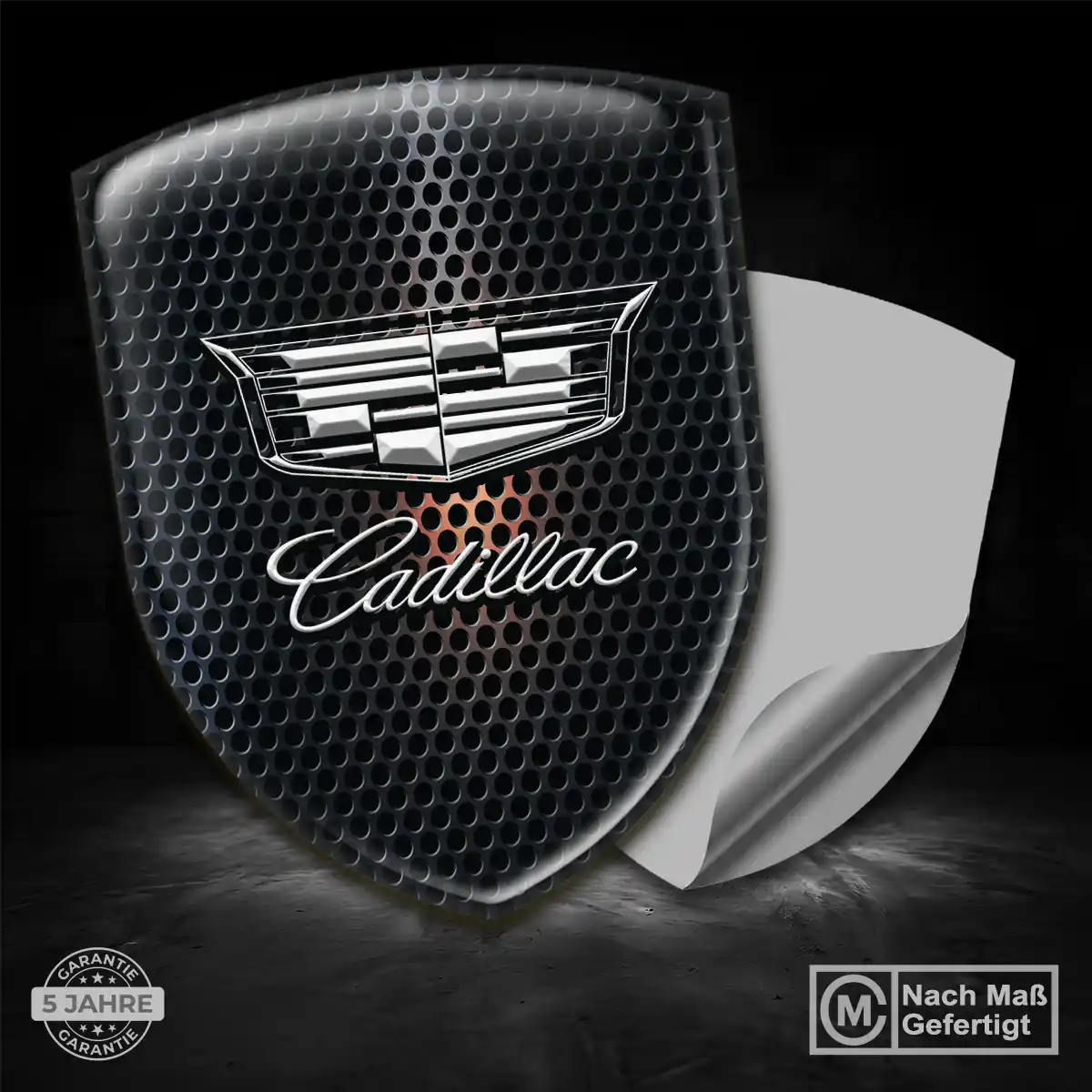 Cadillac Silikon Aufkleber Wappen Auto Hohe Qualität