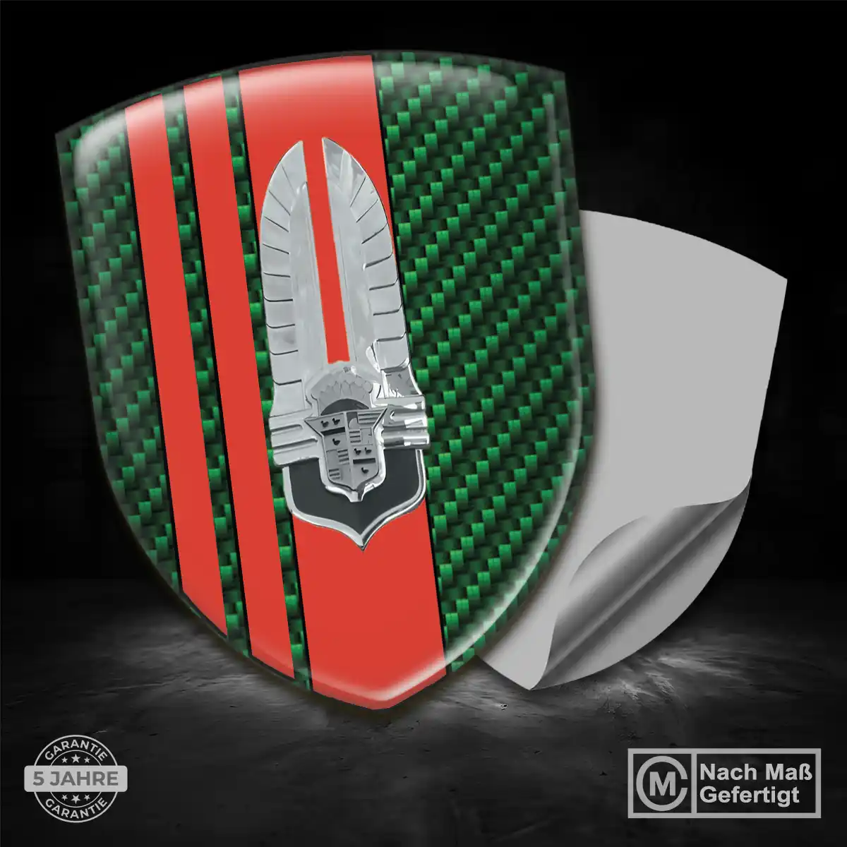 Cadillac Silikon Aufkleber Wappen Exterieurdesign