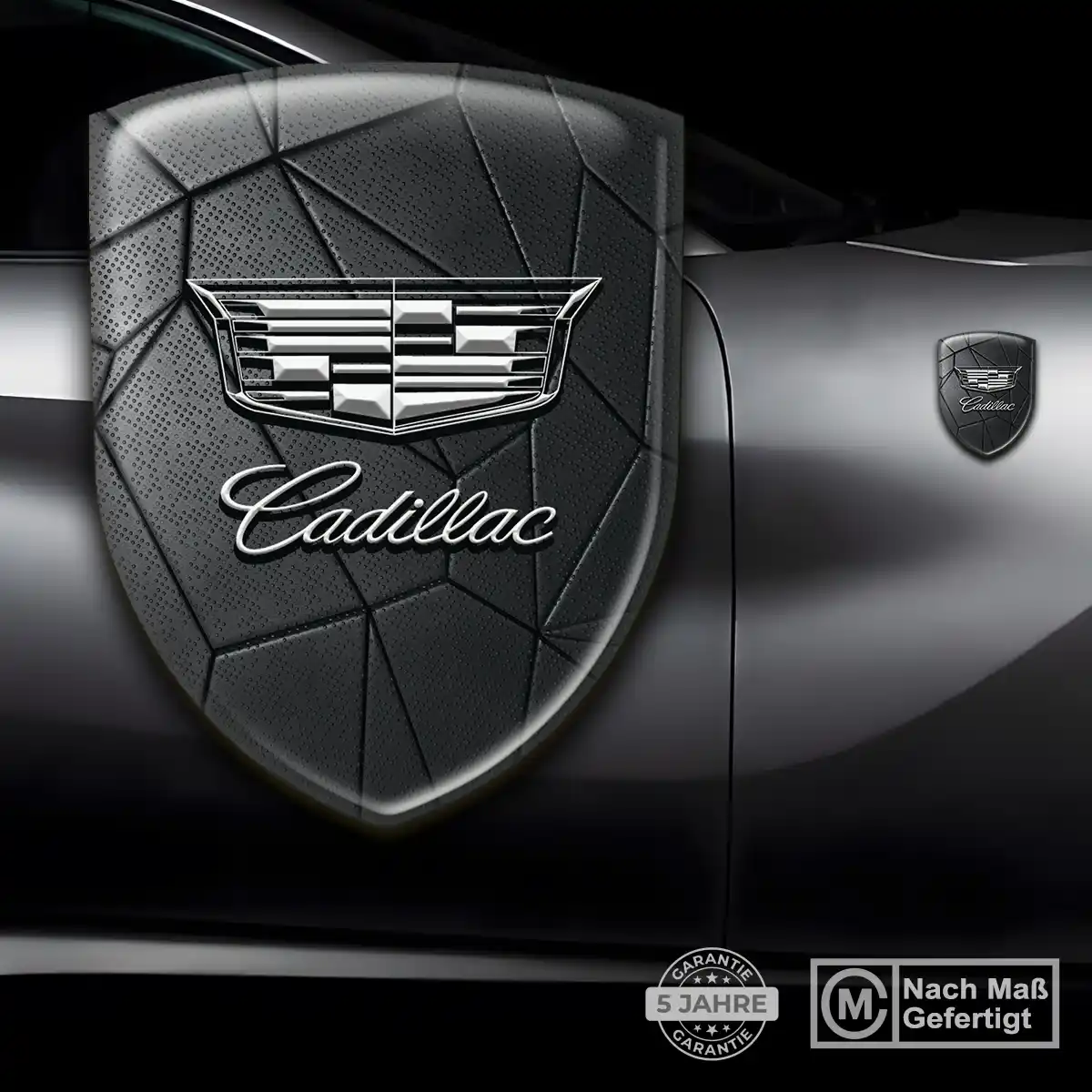 Cadillac Wappen Aufkleber Anspruchsvolles Design