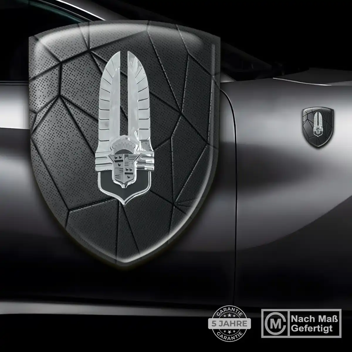 Cadillac Wappen Aufkleber Auto Exterieurdesign