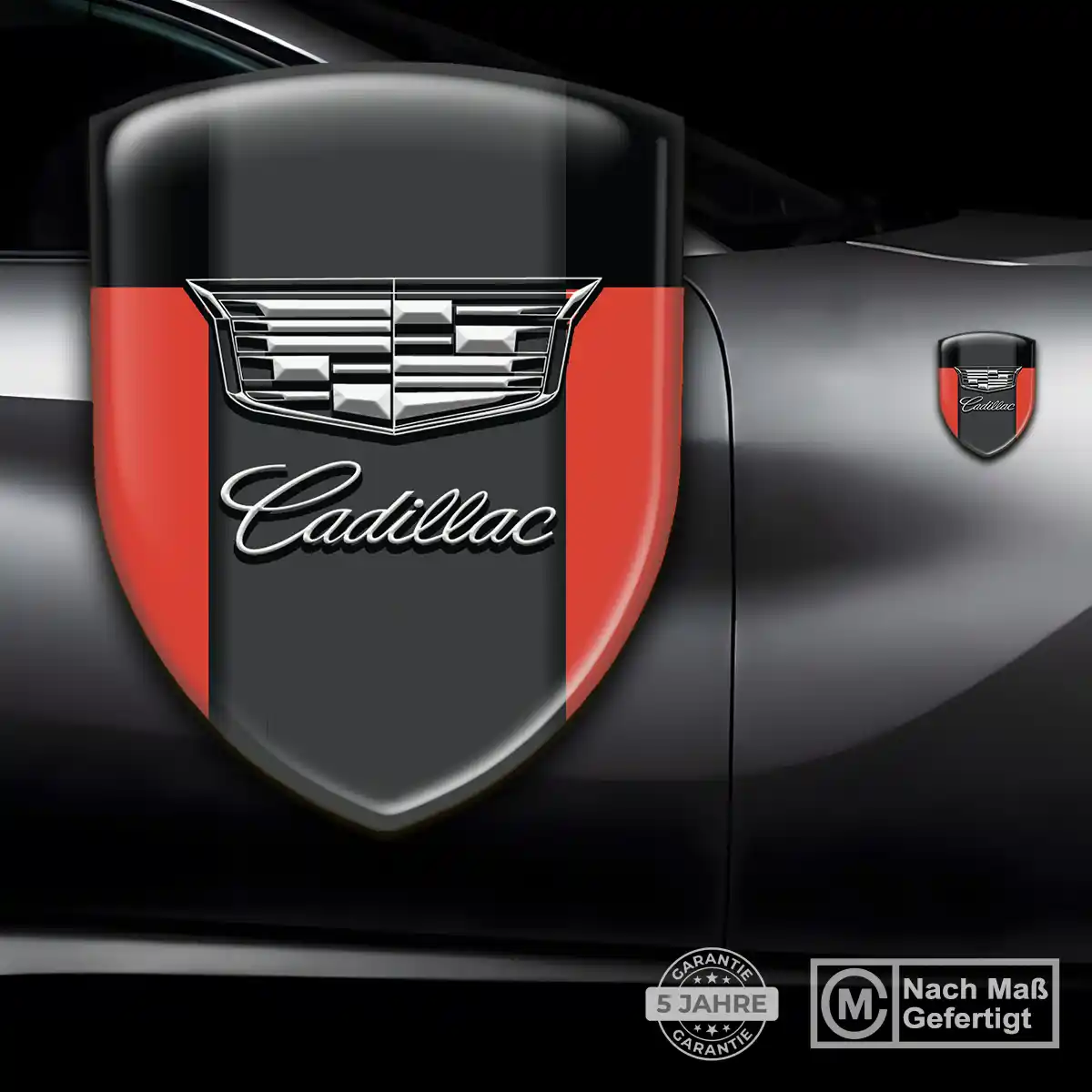 Cadillac Wappen Aufkleber Auto Hohe Qualität