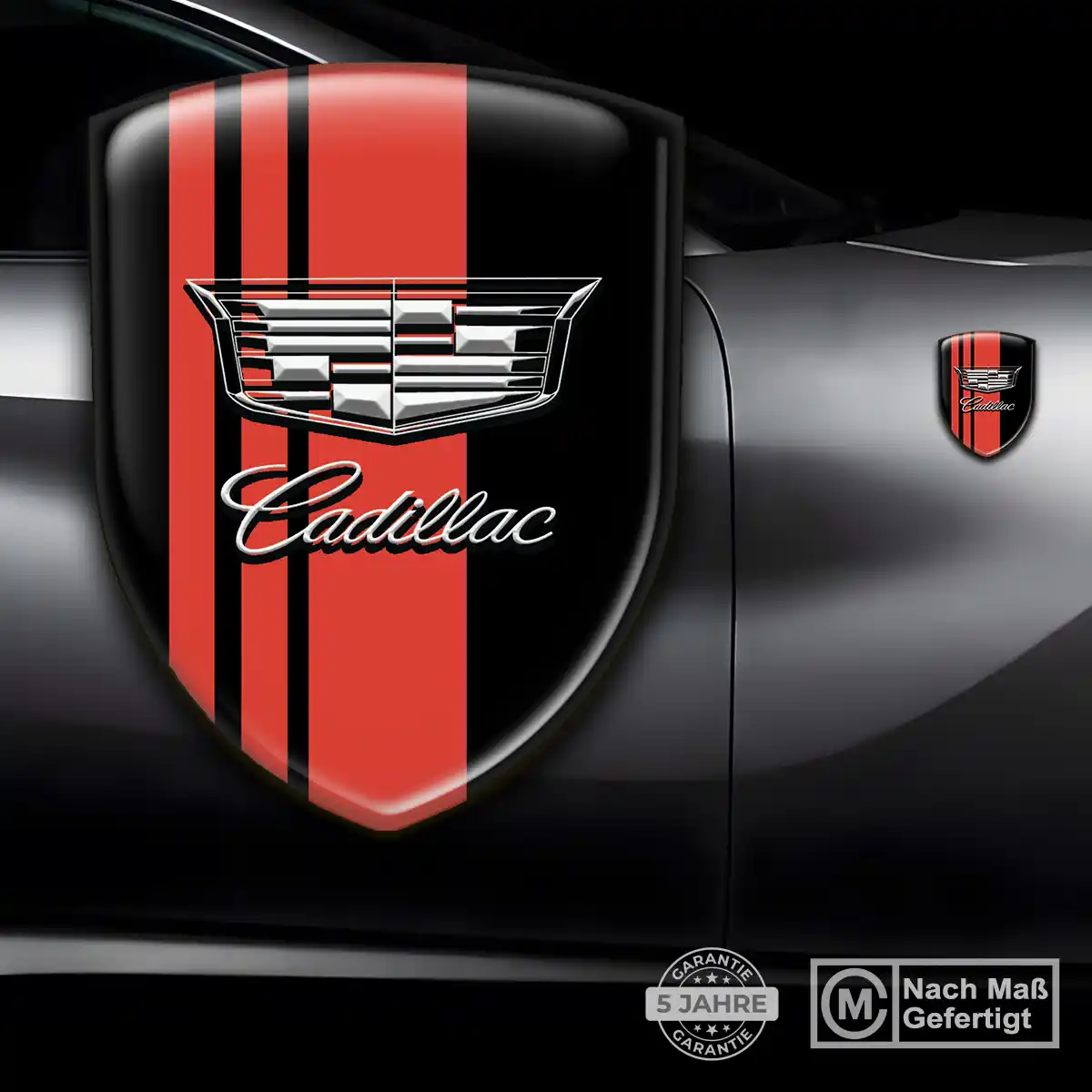 Cadillac Wappen Aufkleber Auto Luxus-Edition