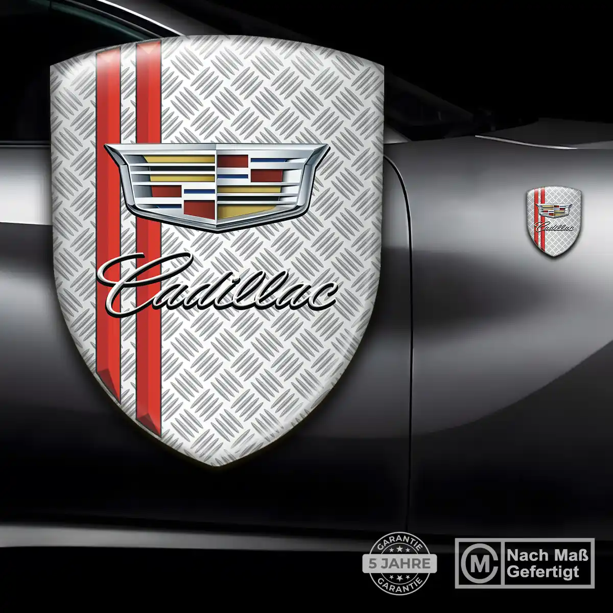 Cadillac Wappen Aufkleber Auto Markenedition