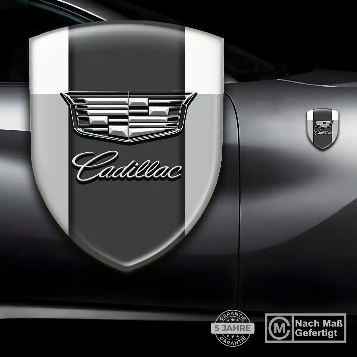 Cadillac Wappen Aufkleber Auto Tuningfahrzeug