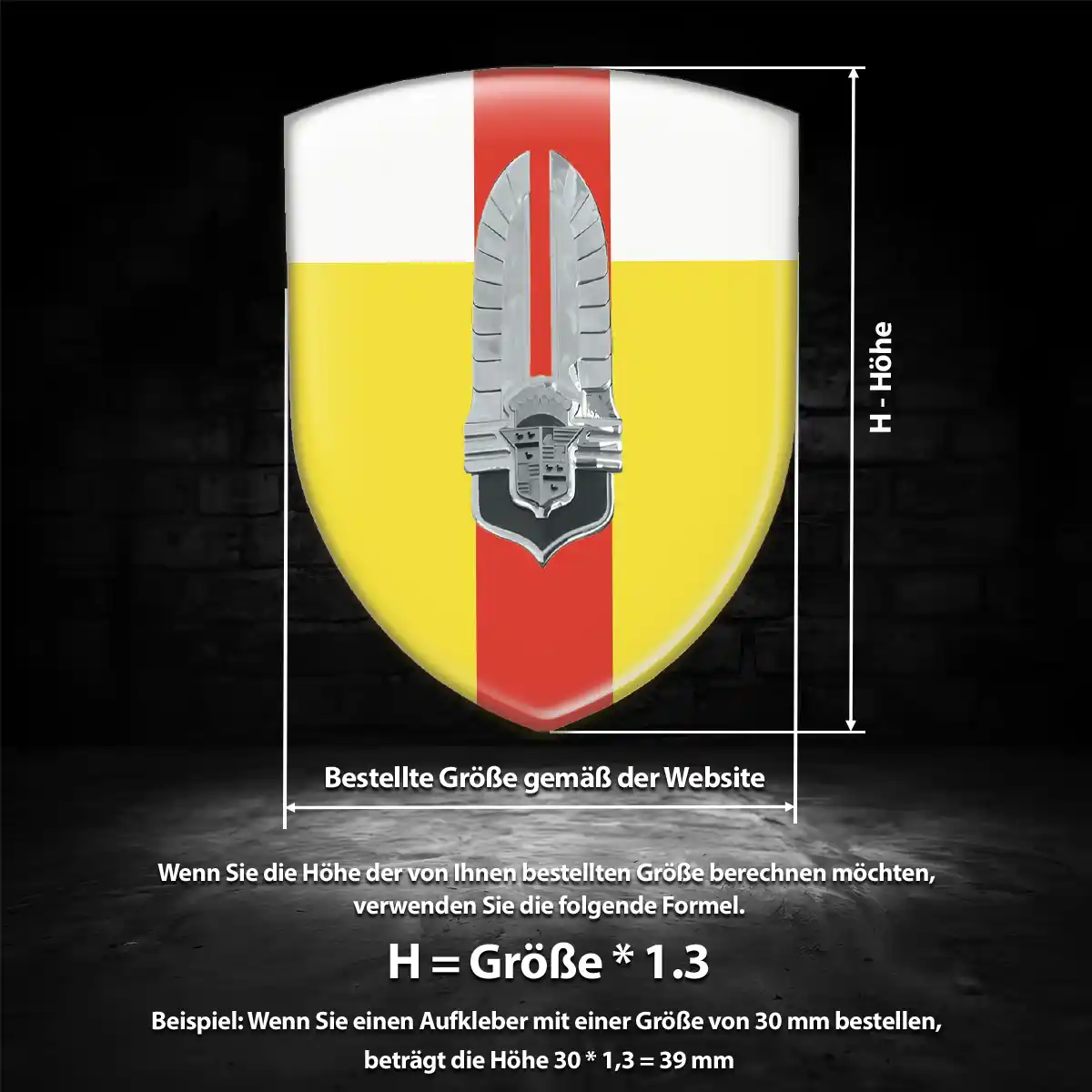 Cadillac Wappen Aufkleber Überzeugende Qualität