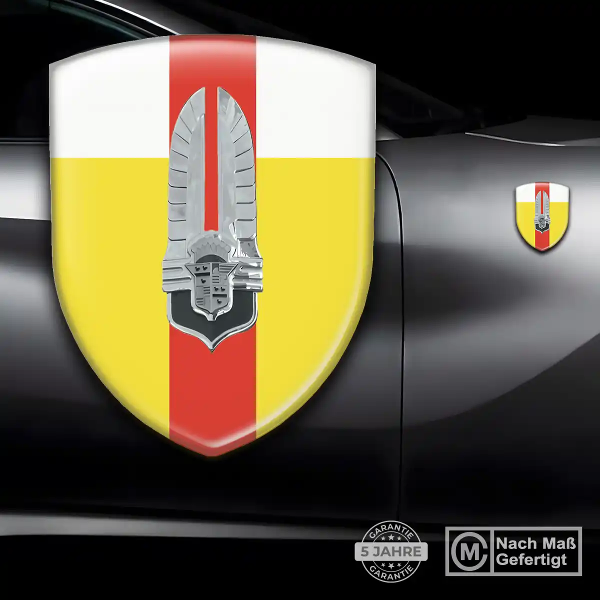 Cadillac Wappen Aufkleber Überzeugende Qualität