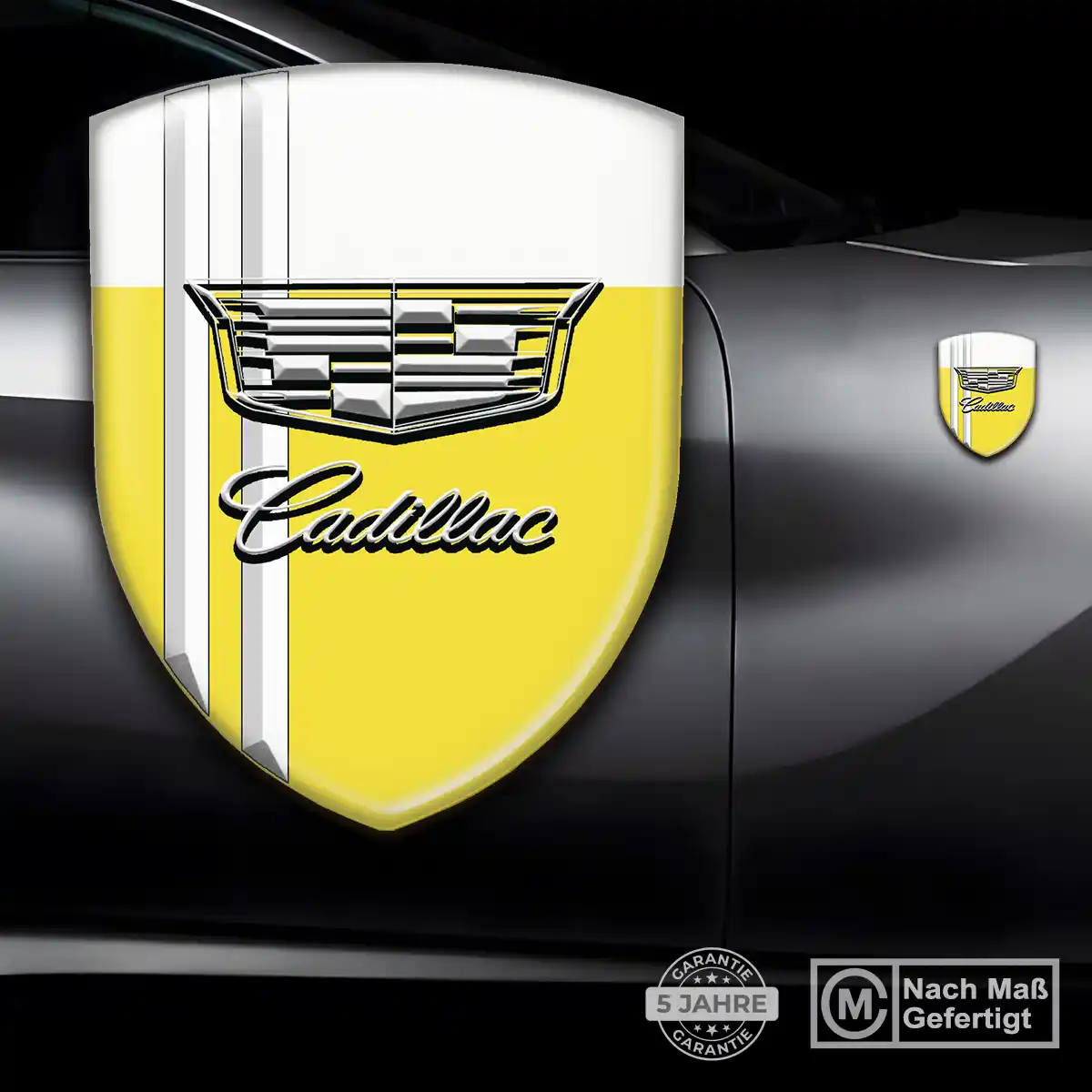 Cadillac Wappen Aufkleber Emblem Auto Überzeugende Qualität